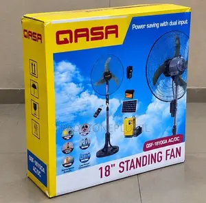18 Inch QSF-18YOGA AC/DC Standing Fan by Qasa
