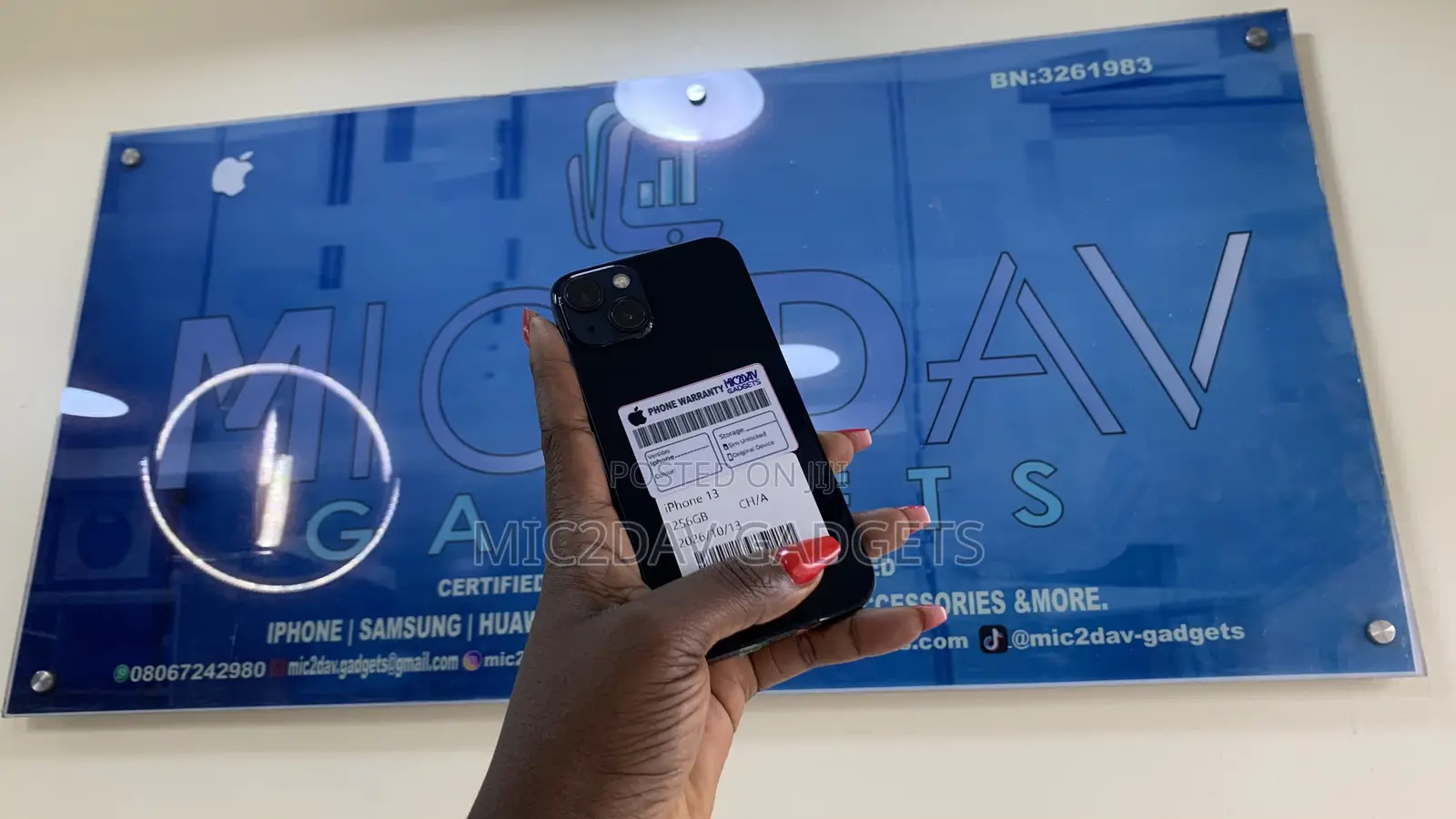 Apple iPhone 13 256 GB Black