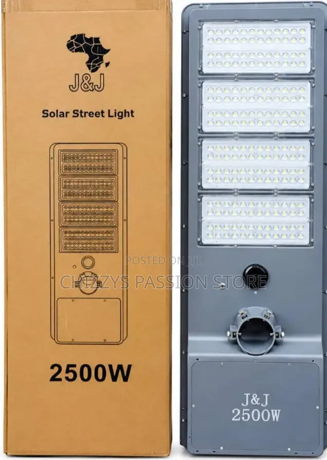 : 2500W All-in-One Integrated LED Solar Street Light (4 Eyes