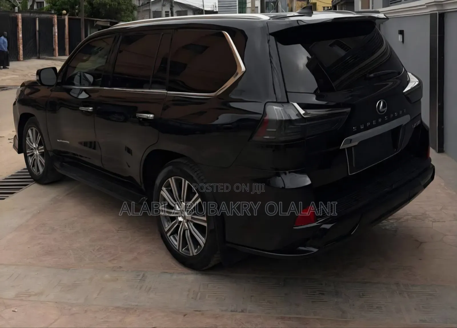 Lexus LX 570 (5 seats) AWD 2017 Black