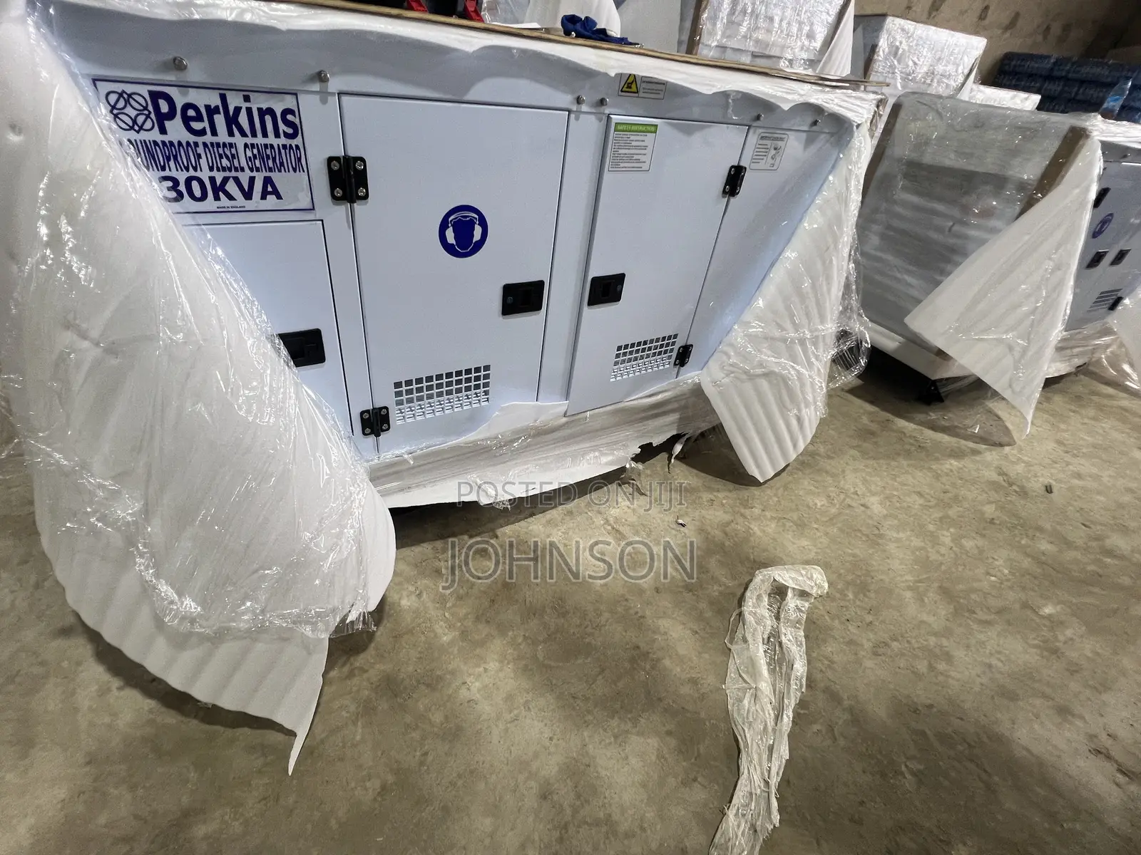Brand New 30kva Perkins Soundproof Diesel Generators 100% Copper 