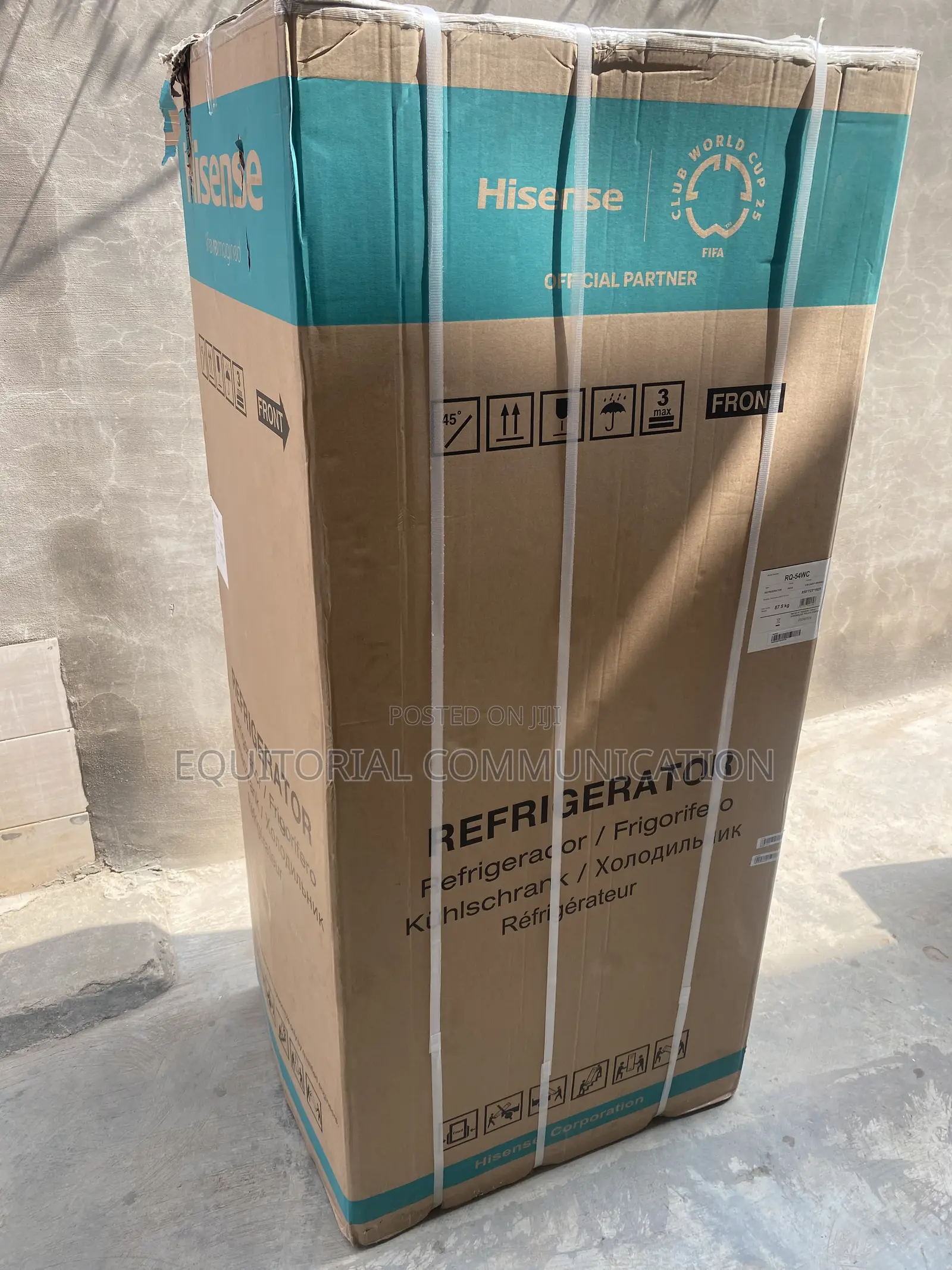 Hisense RQ-54WC Spacious 392L INVERTER Multi-Door Refrigerator