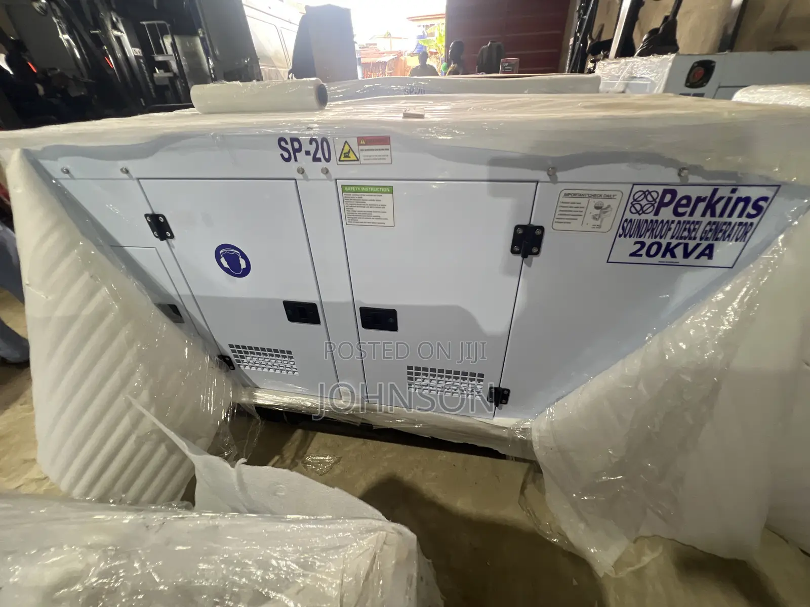 20kva Brand New Perkins Soundproof Diesel Generators 100% Copper 
