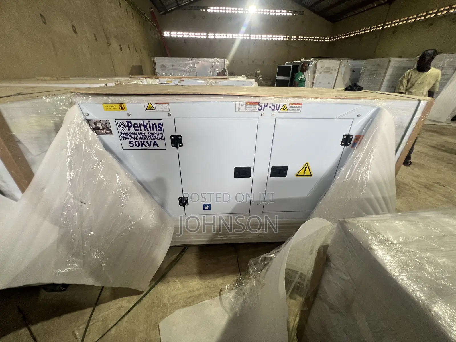 50kva Brand New Perkins Soundproof Diesel Generators 100% Copper 