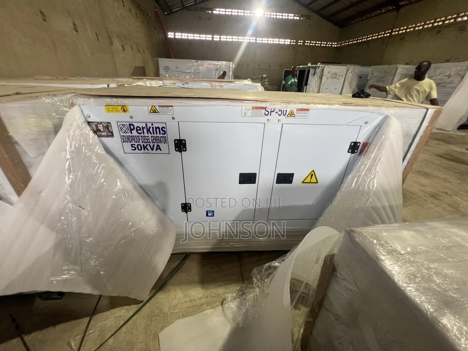 50kva Brand New Perkins Soundproof Diesel Generators 100% Copper 