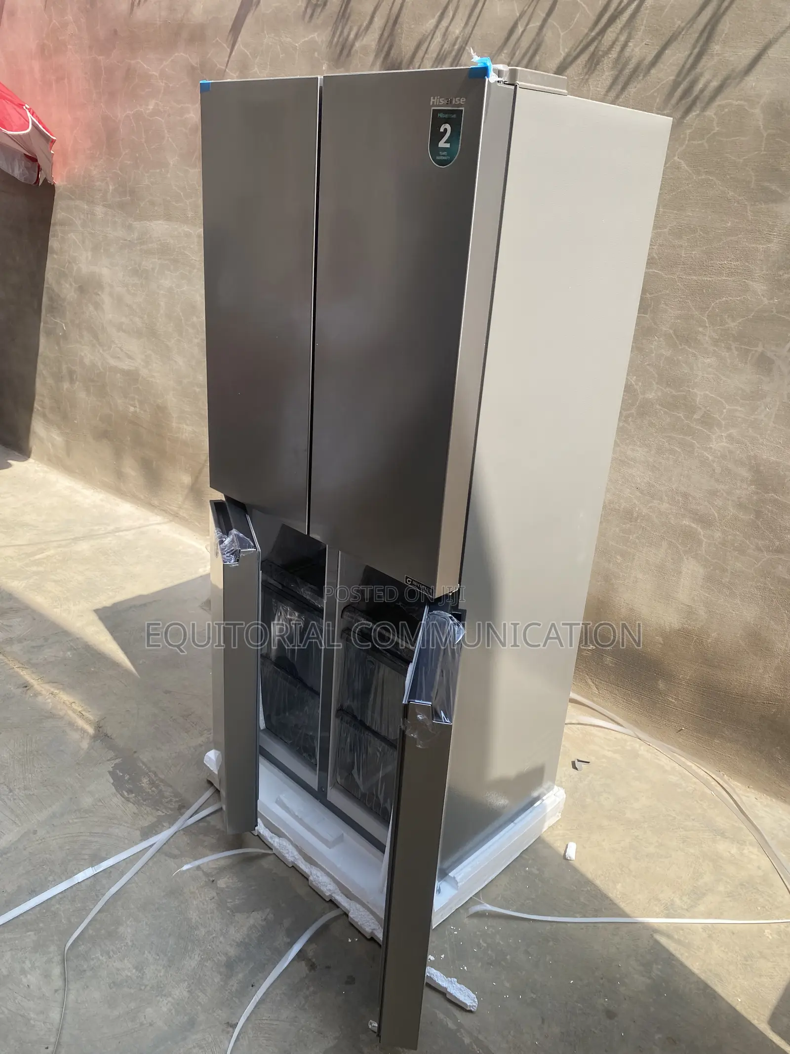 Hisense RQ-54WC Four-Door 392L Fridge With Energy-Saving Inverter