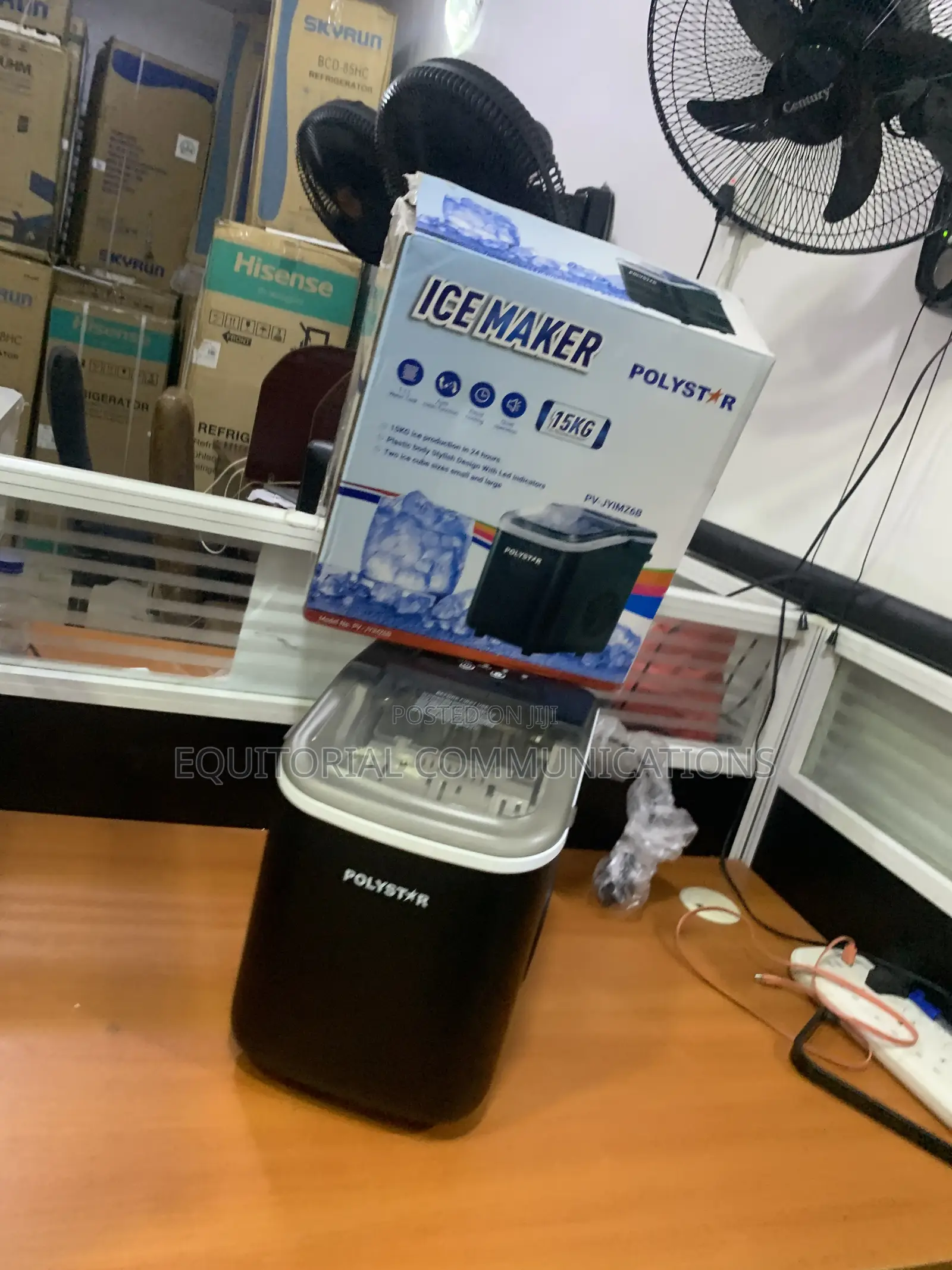 Polystar 15KG Ice Maker – A Handy Appliance for Cold Drink Lovers