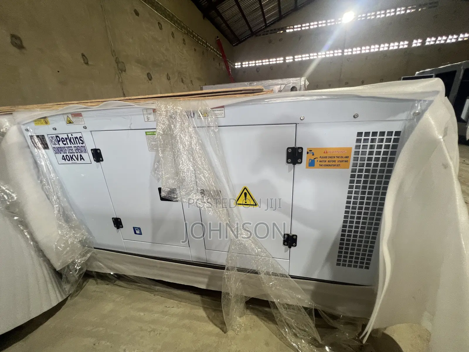 40kva Brand New Perkins Soundproof Diesel Generators 100% Copper 