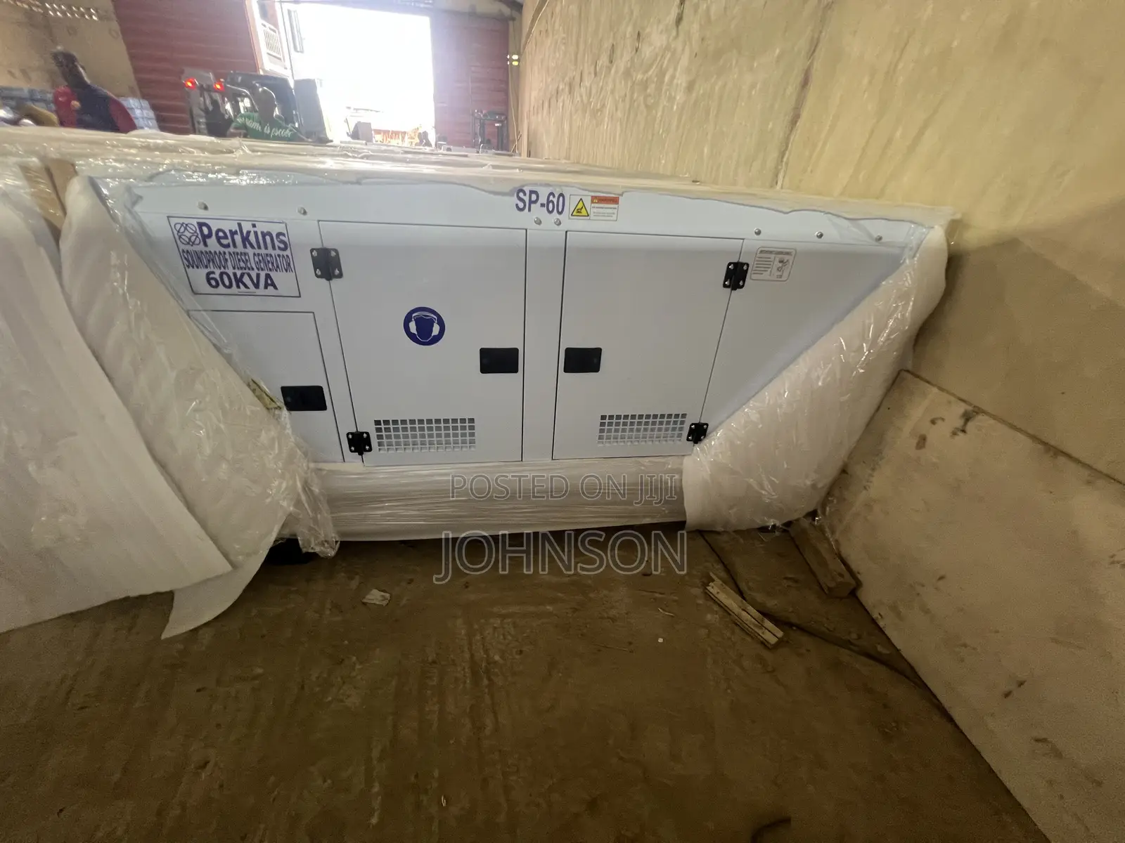 60kva Brand New Perkins Soundproof Diesel Generators 100% Copper 
