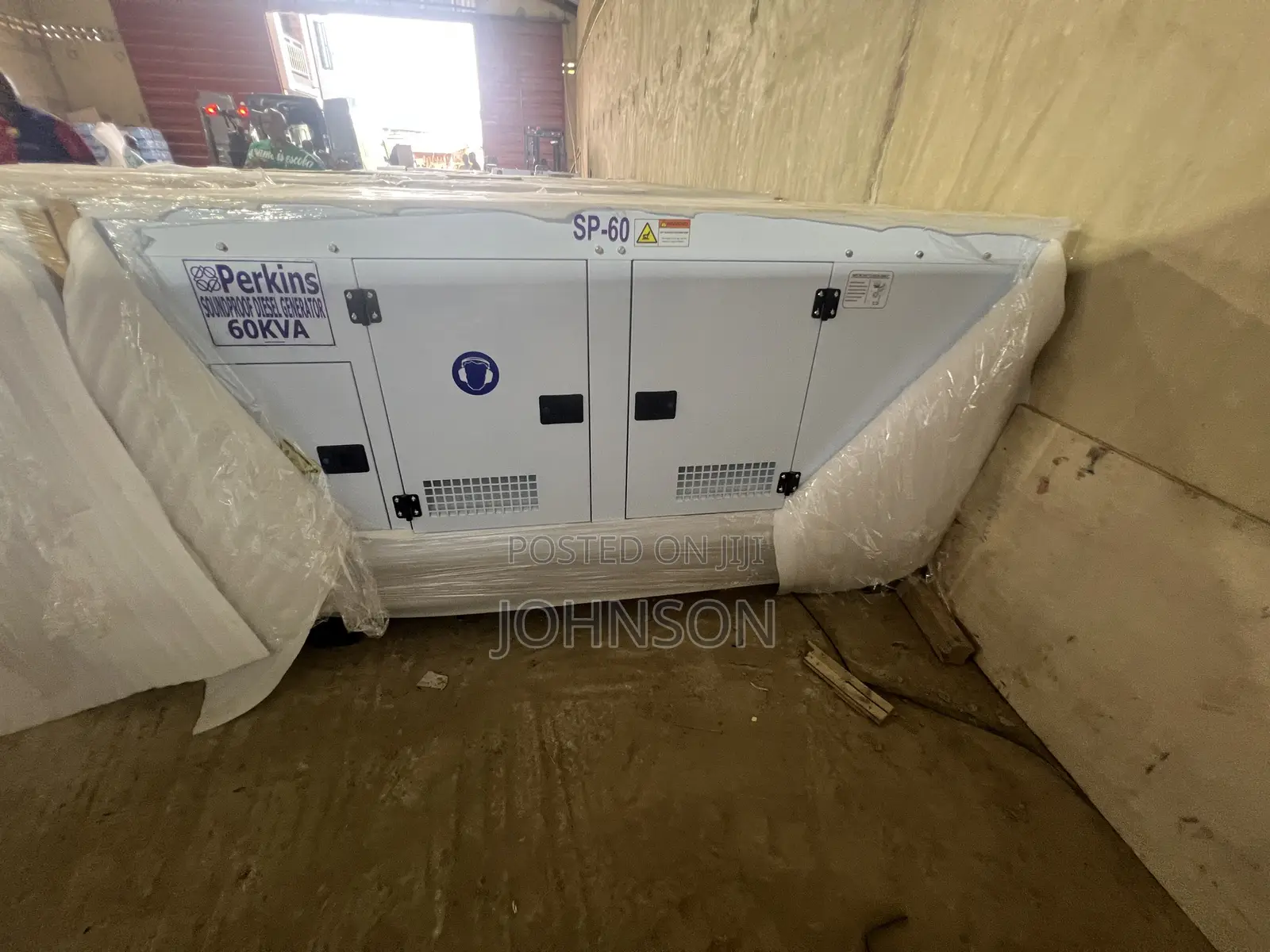 60kva Brand New Perkins Soundproof Diesel Generators 100% Copper 