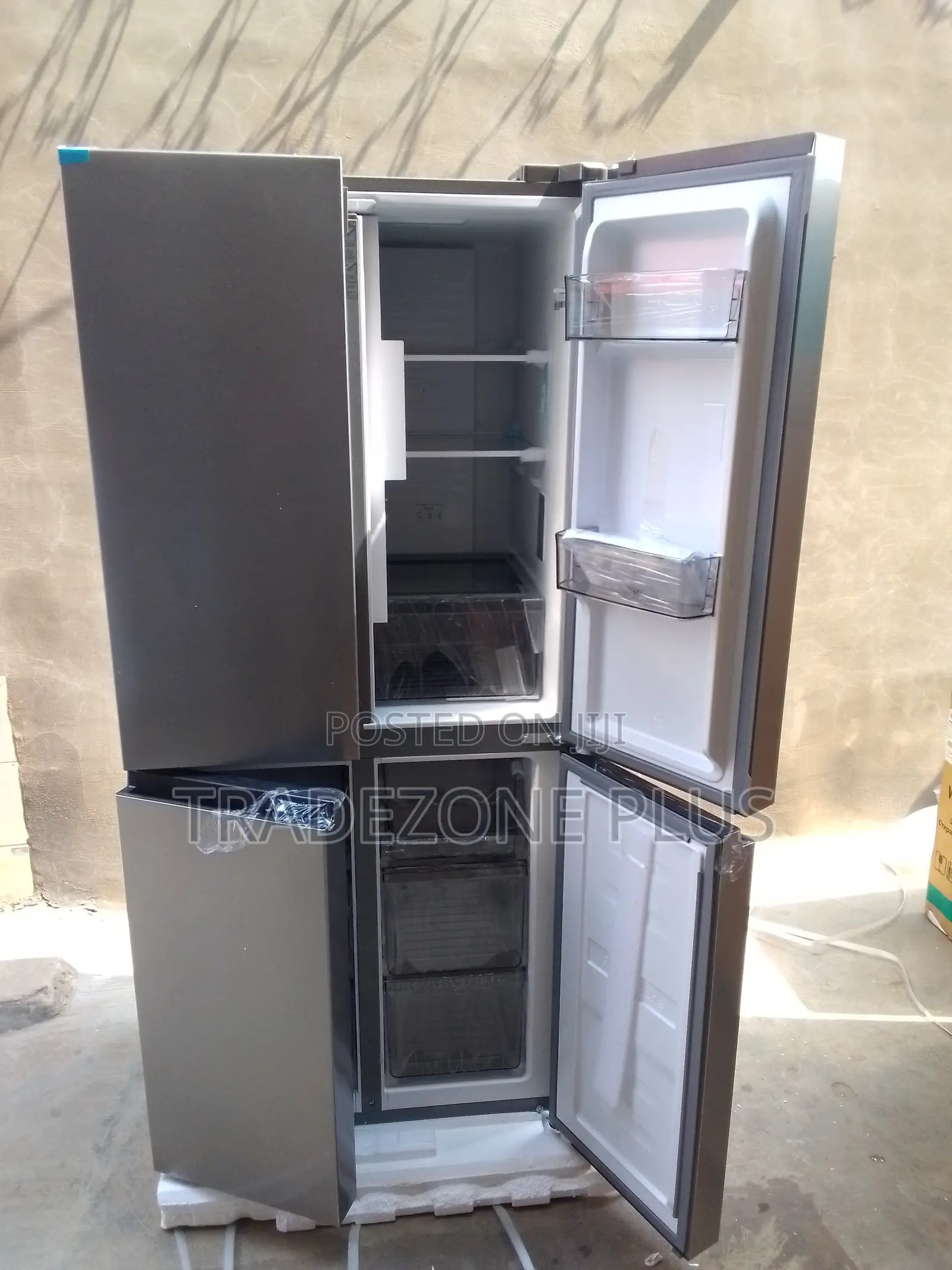 Hisense 392-Litre Four-Door Fridge With Modern Design