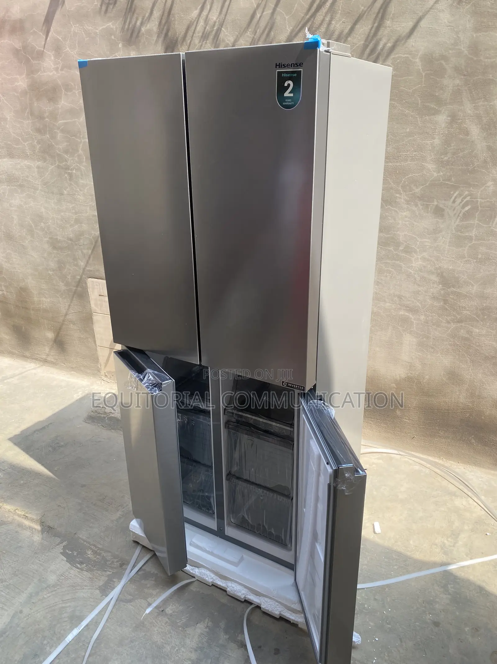 Hisense 392L Refrigerator With Convenient Four-Door Design