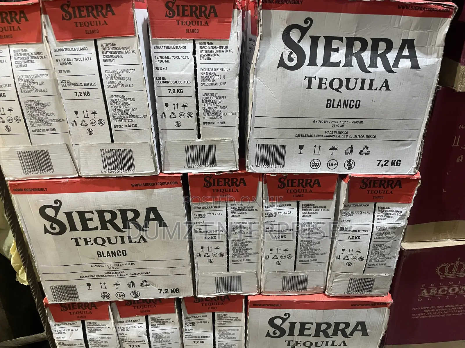 Sierra Tequila Blanco