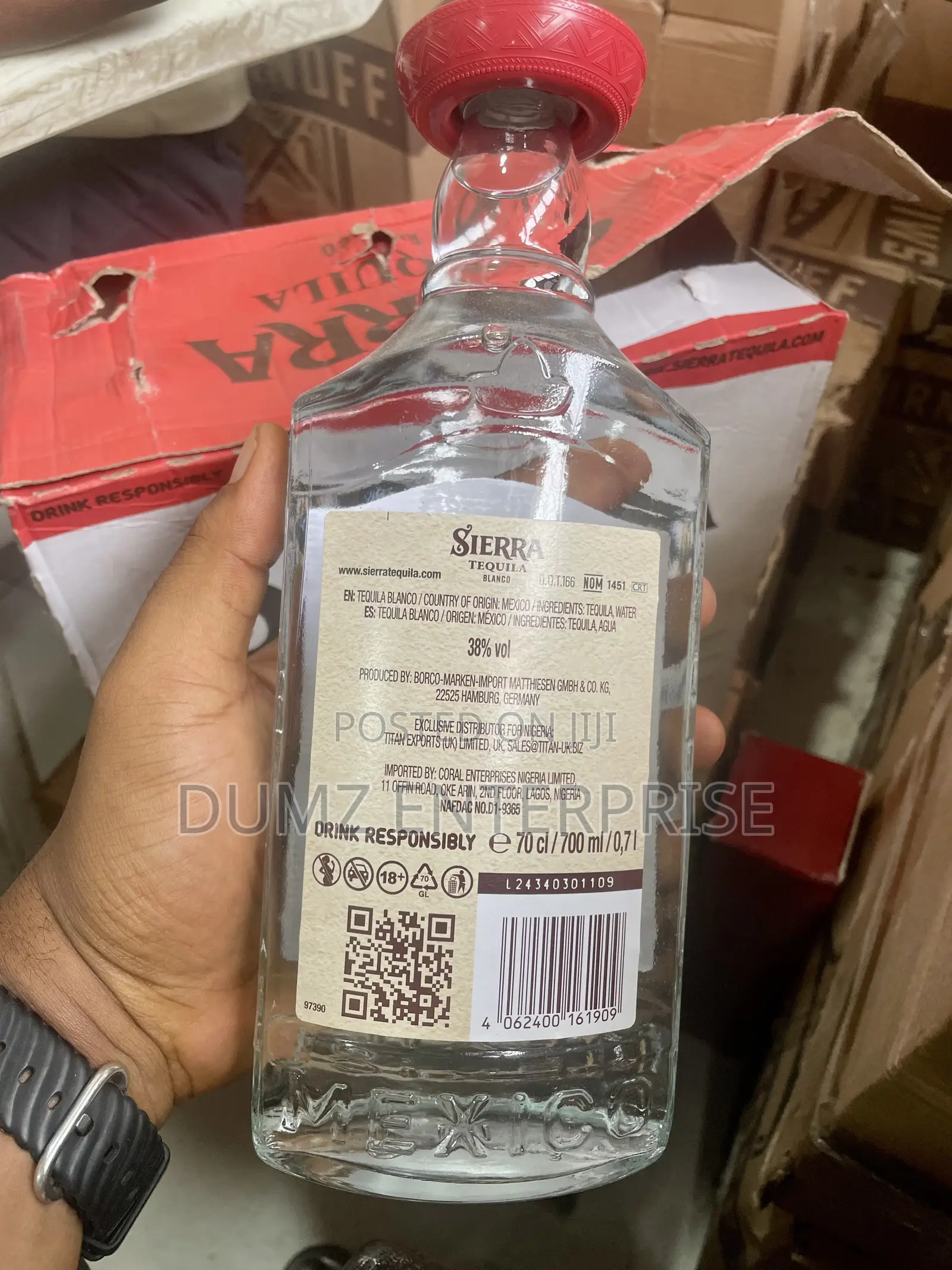 Sierra Tequila Blanco