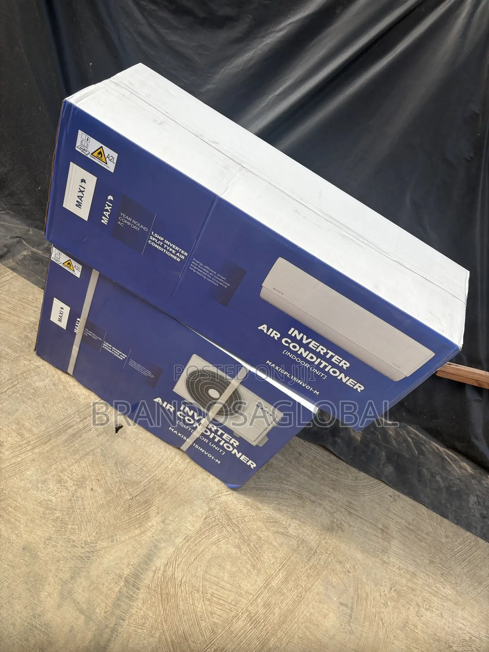 Maxi 1.5HP Inverter AC for Comfortable Working Conditions