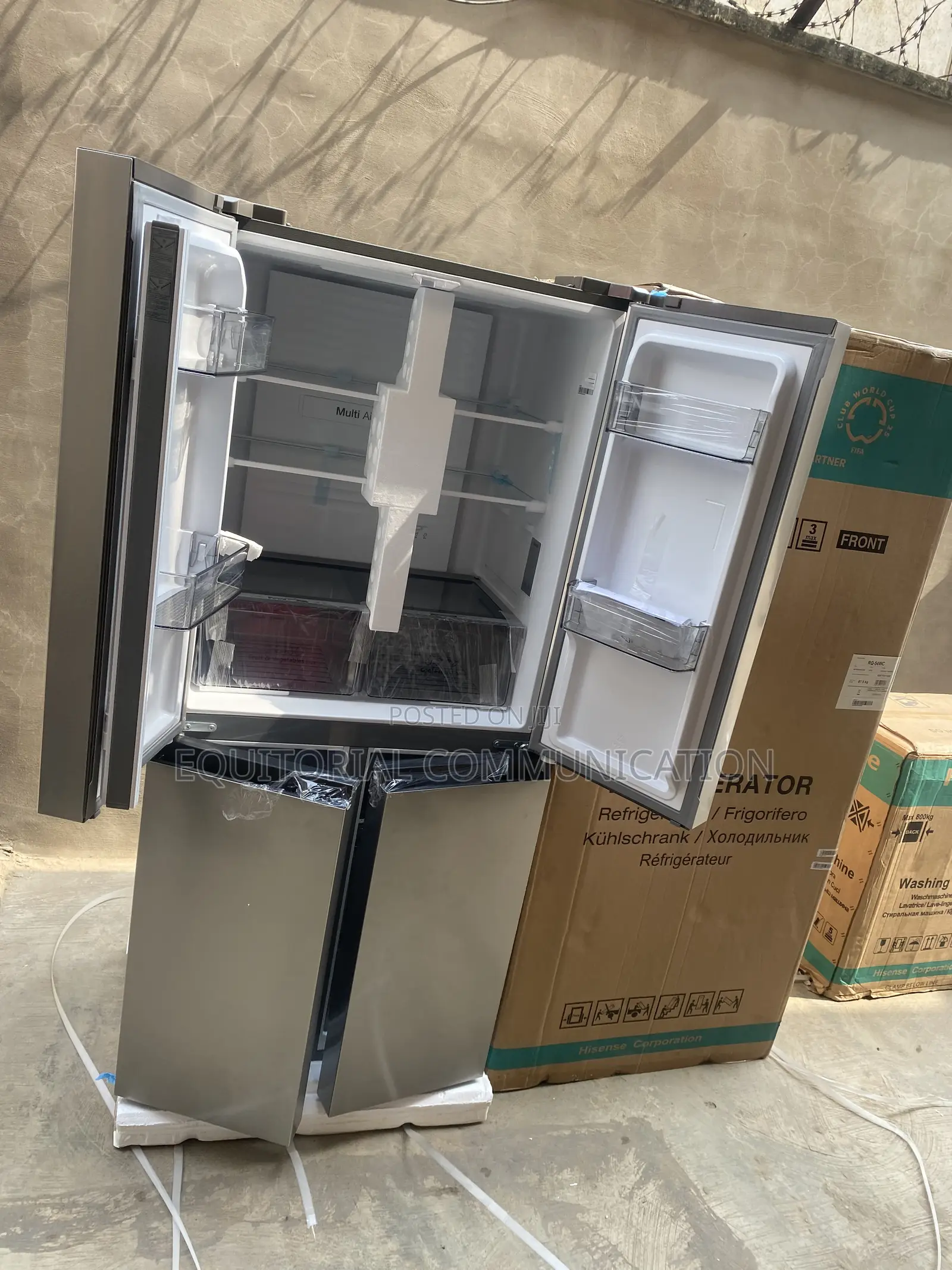 Hisense RQ-54WC 392L Large-Capacity Inverter Refrigerator