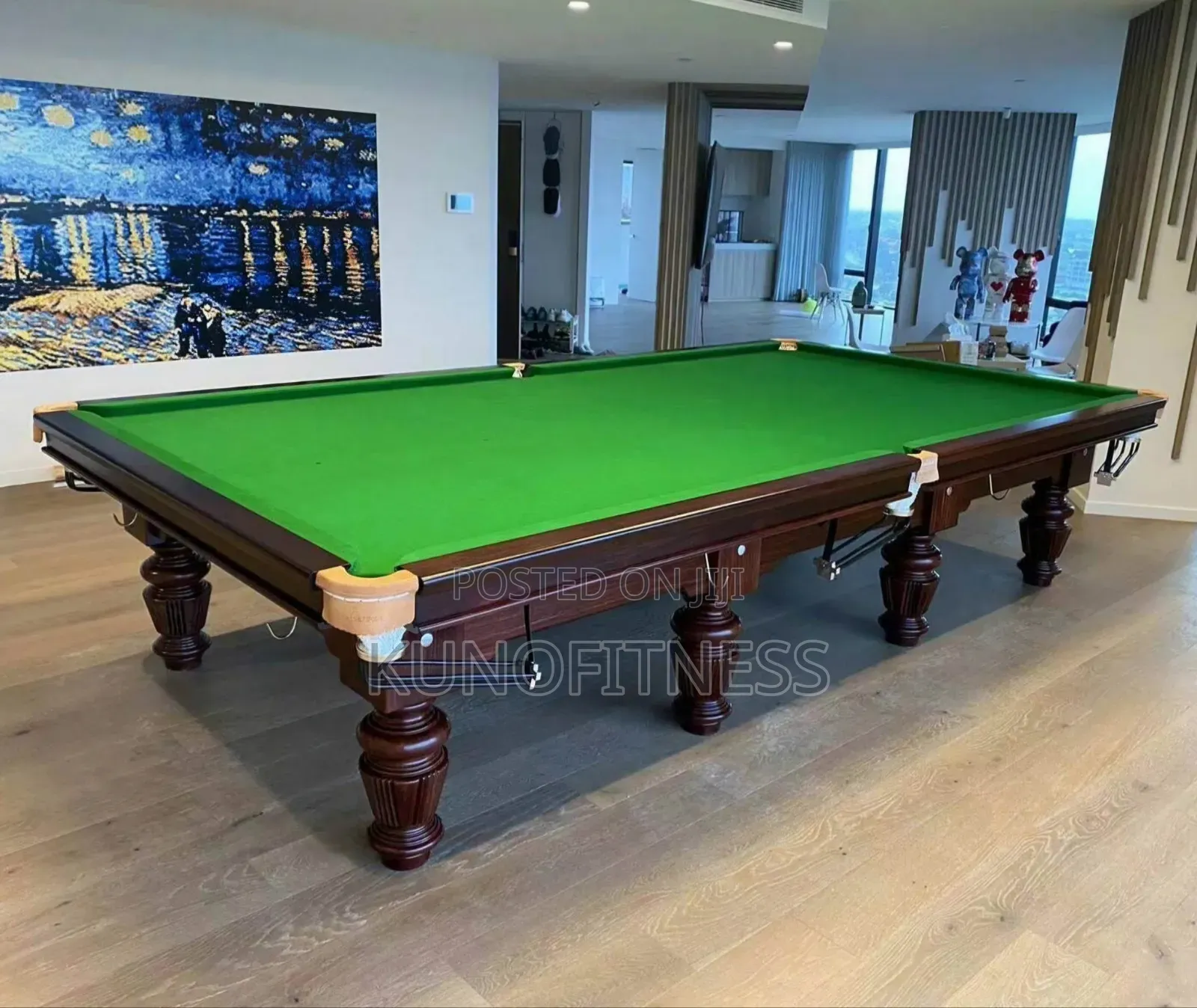 12ft Tournament Snooker Table, 5-Piece Slate ( Billiard Table )