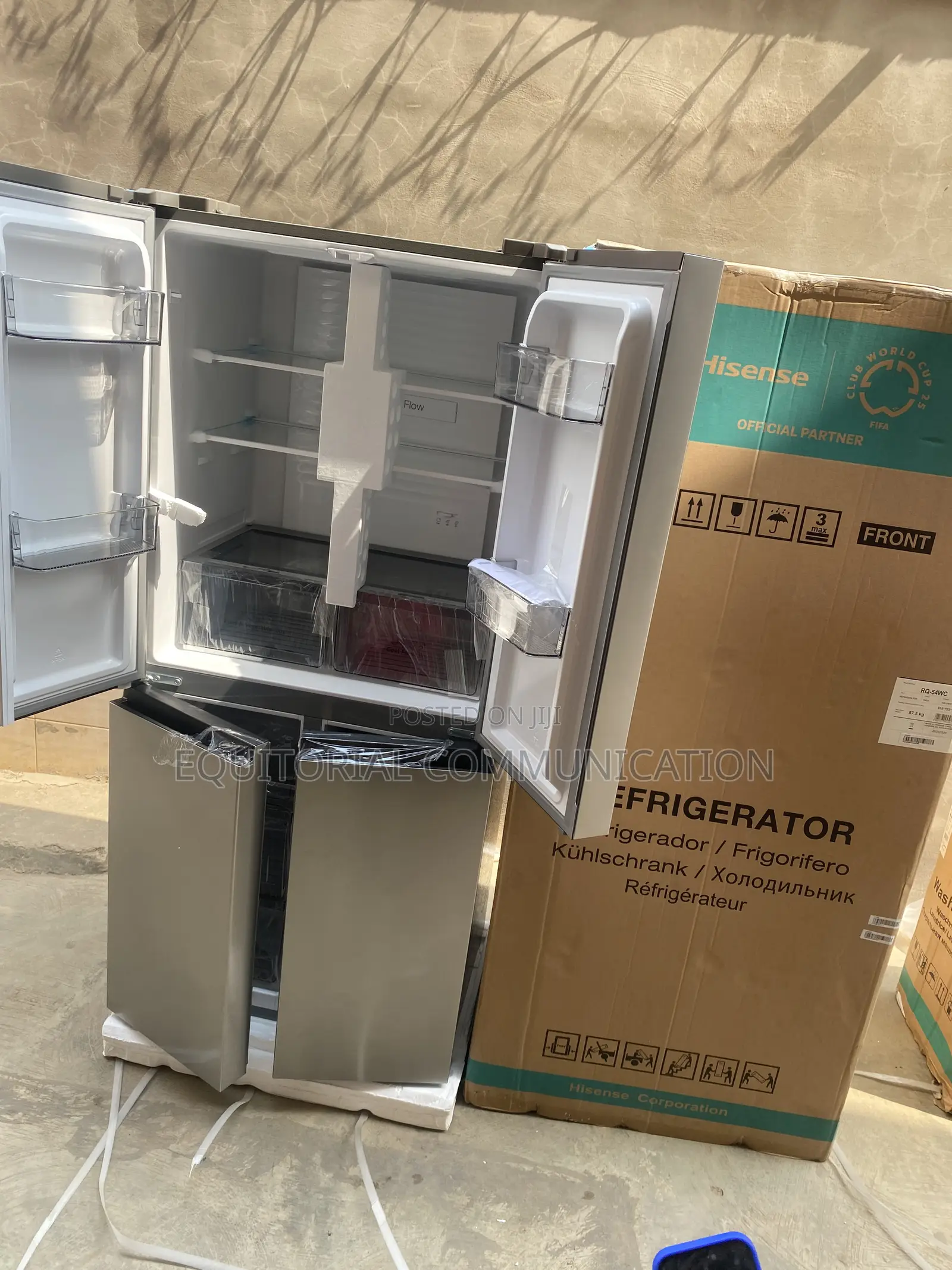 Hisense 392L Inverter Fridge With Multi Air Flow System