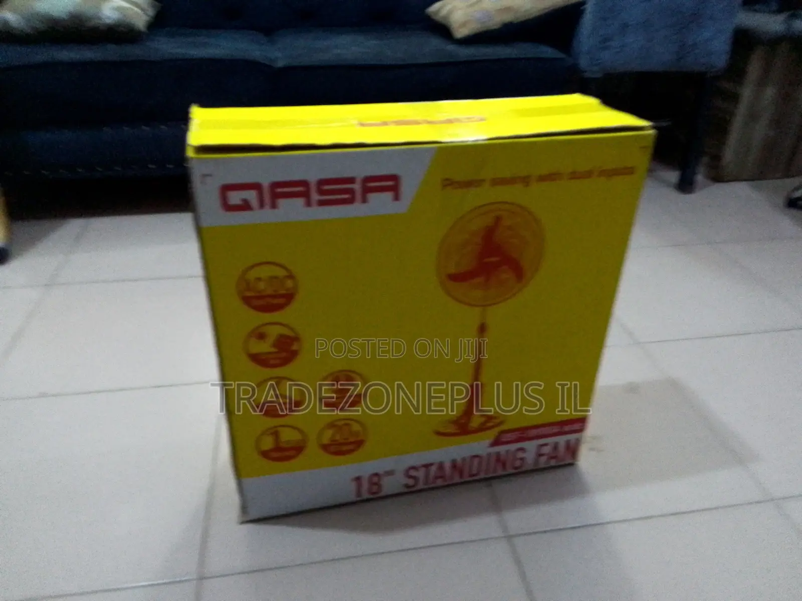 Shop the Qasa Yoga Adjustable Stand Fan Today