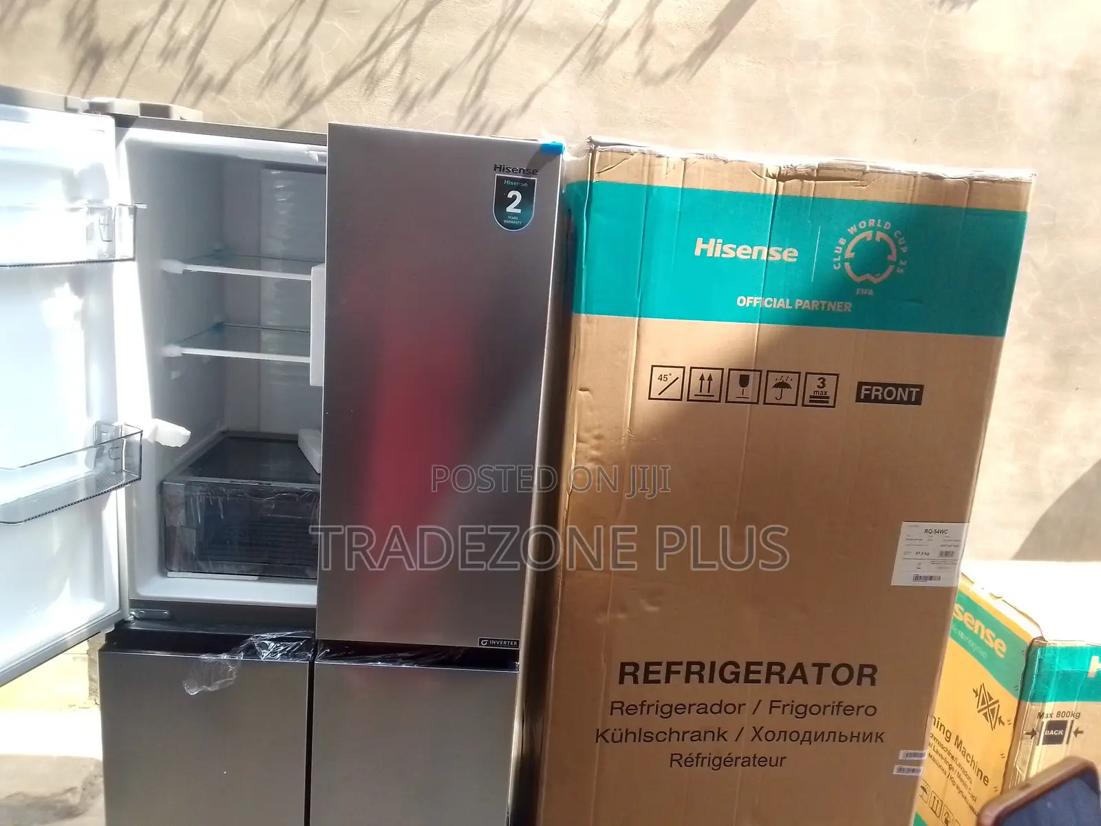 Discover the Hisense RQ-54WC Four-Door Inverter Fridge
