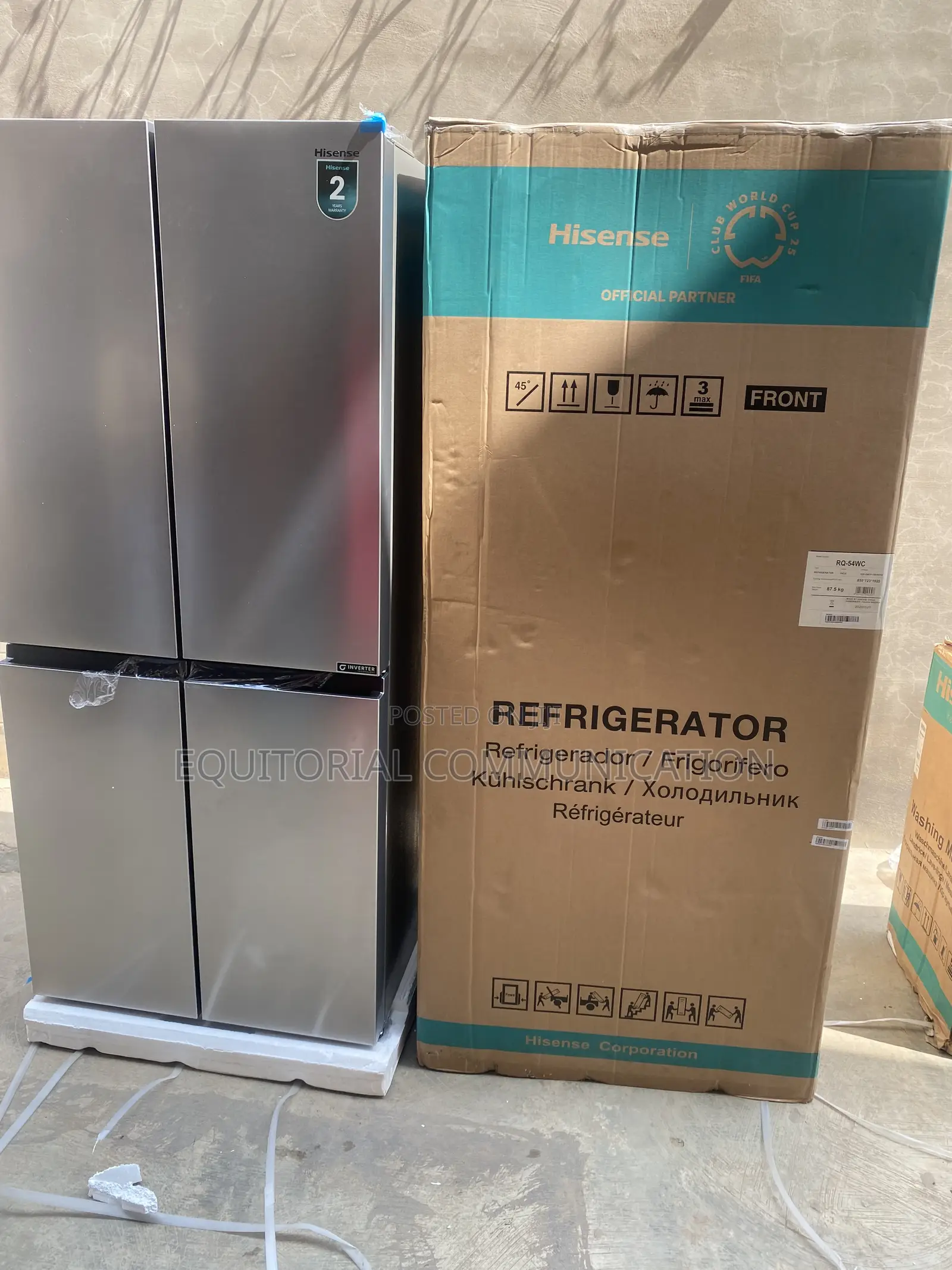 Hisense 392L MultiDoor 392L INVERTER Fridge With Separate Compartments