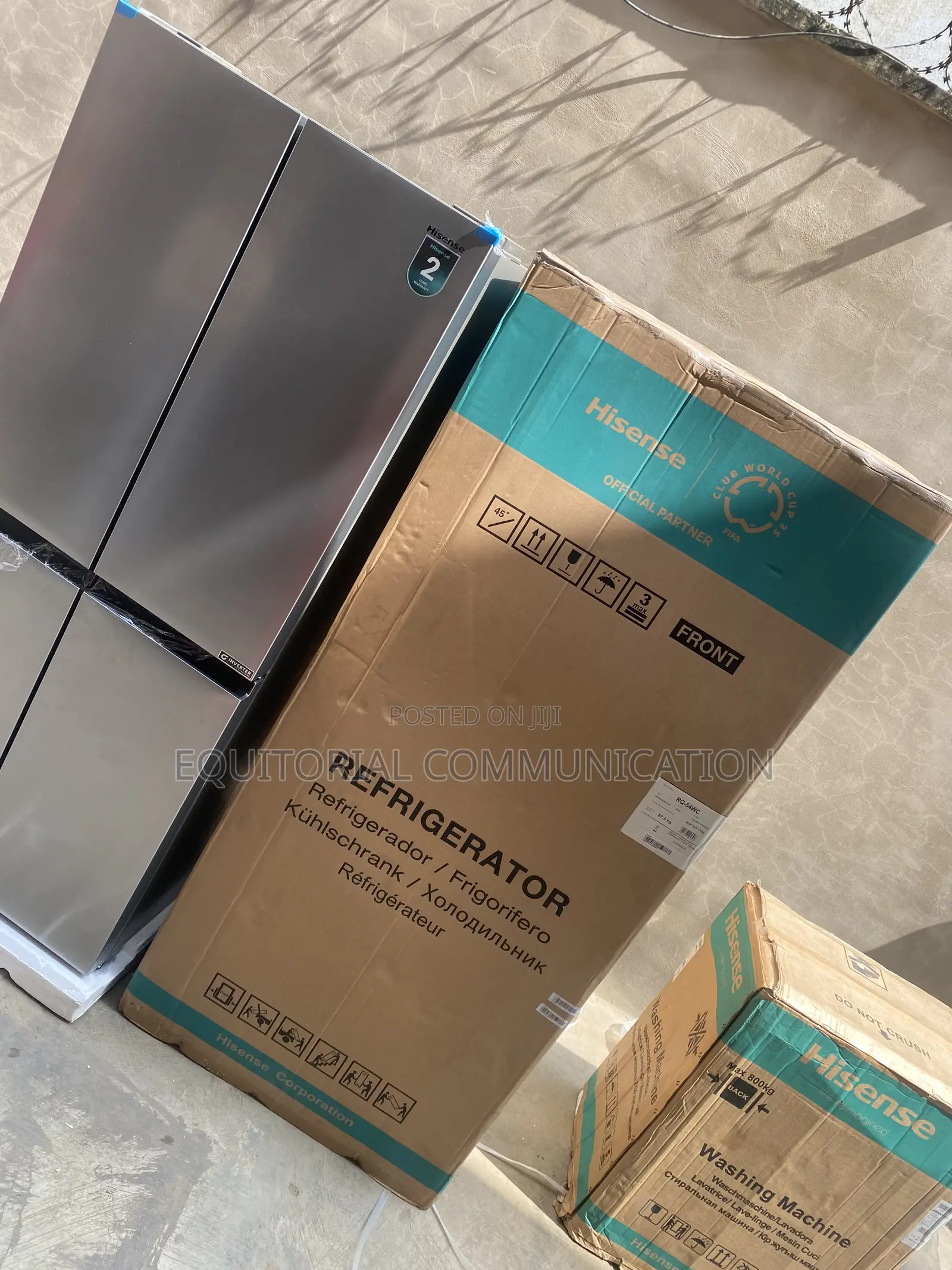 Hisense RQ-54WC 392L INVERETER Refrigerator With Super Freeze Function