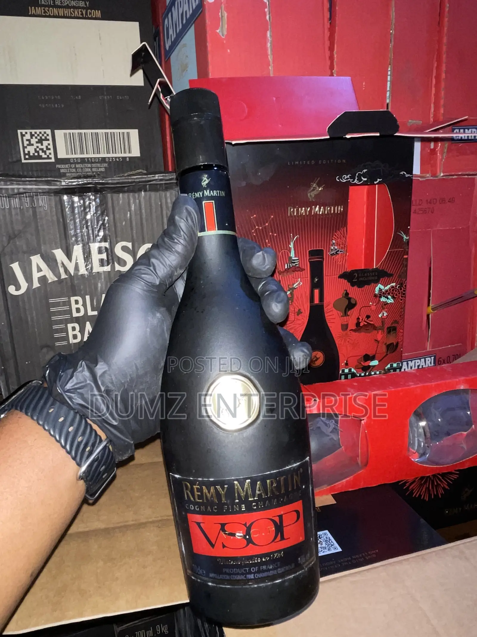 Remy Martin With Glass