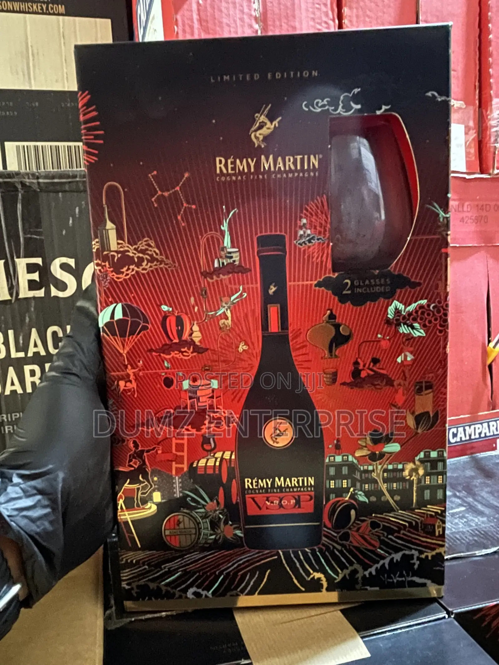 Remy Martin With Glass