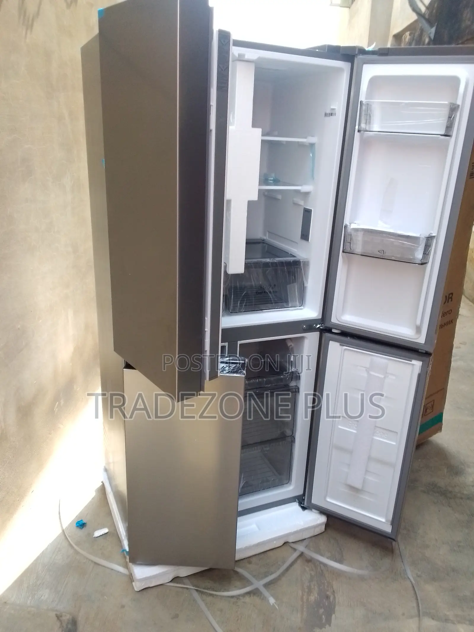 Hisense 392L Four-Door Fridge for Home and Apartment Use