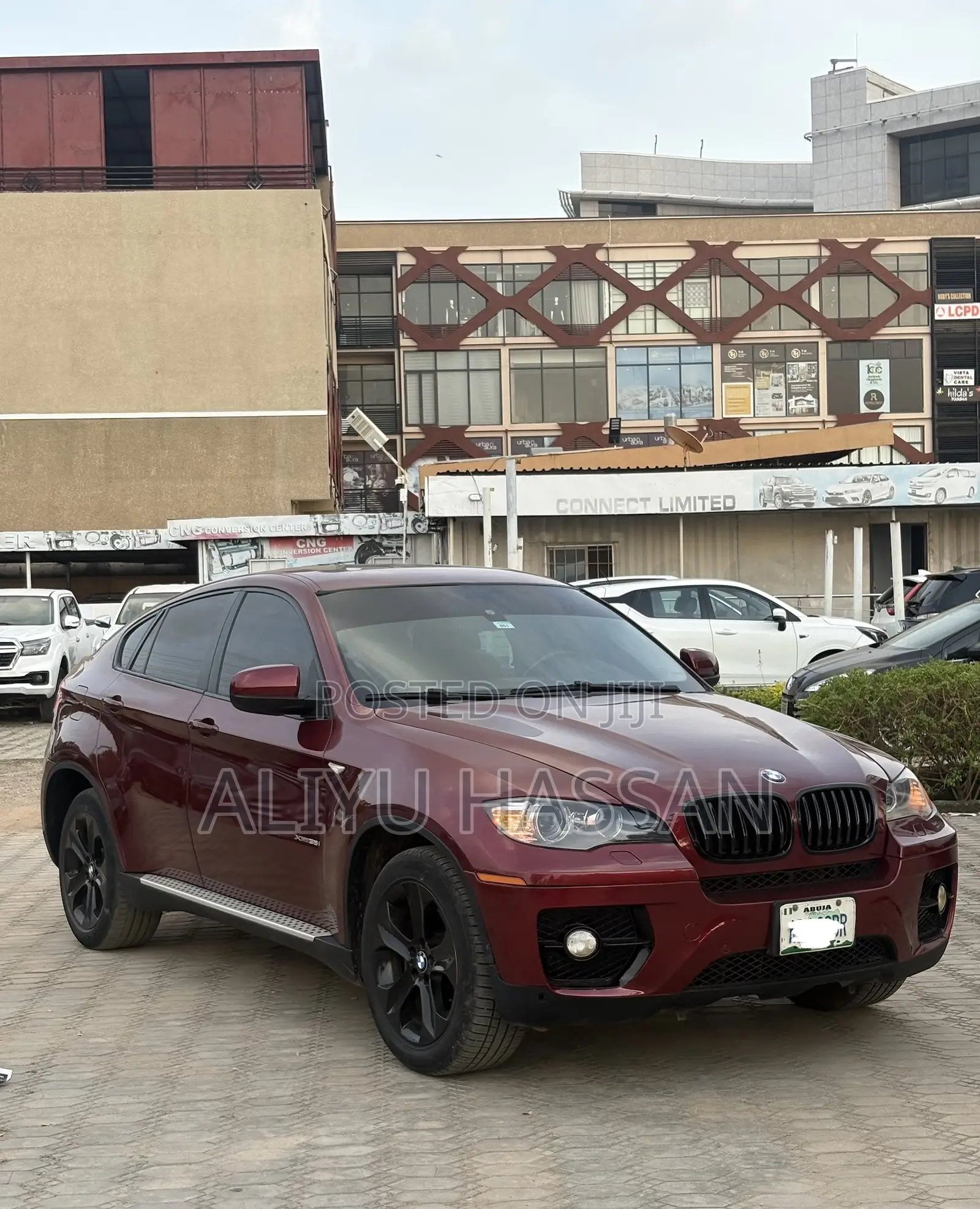 BMW X6 2013 Burgundy