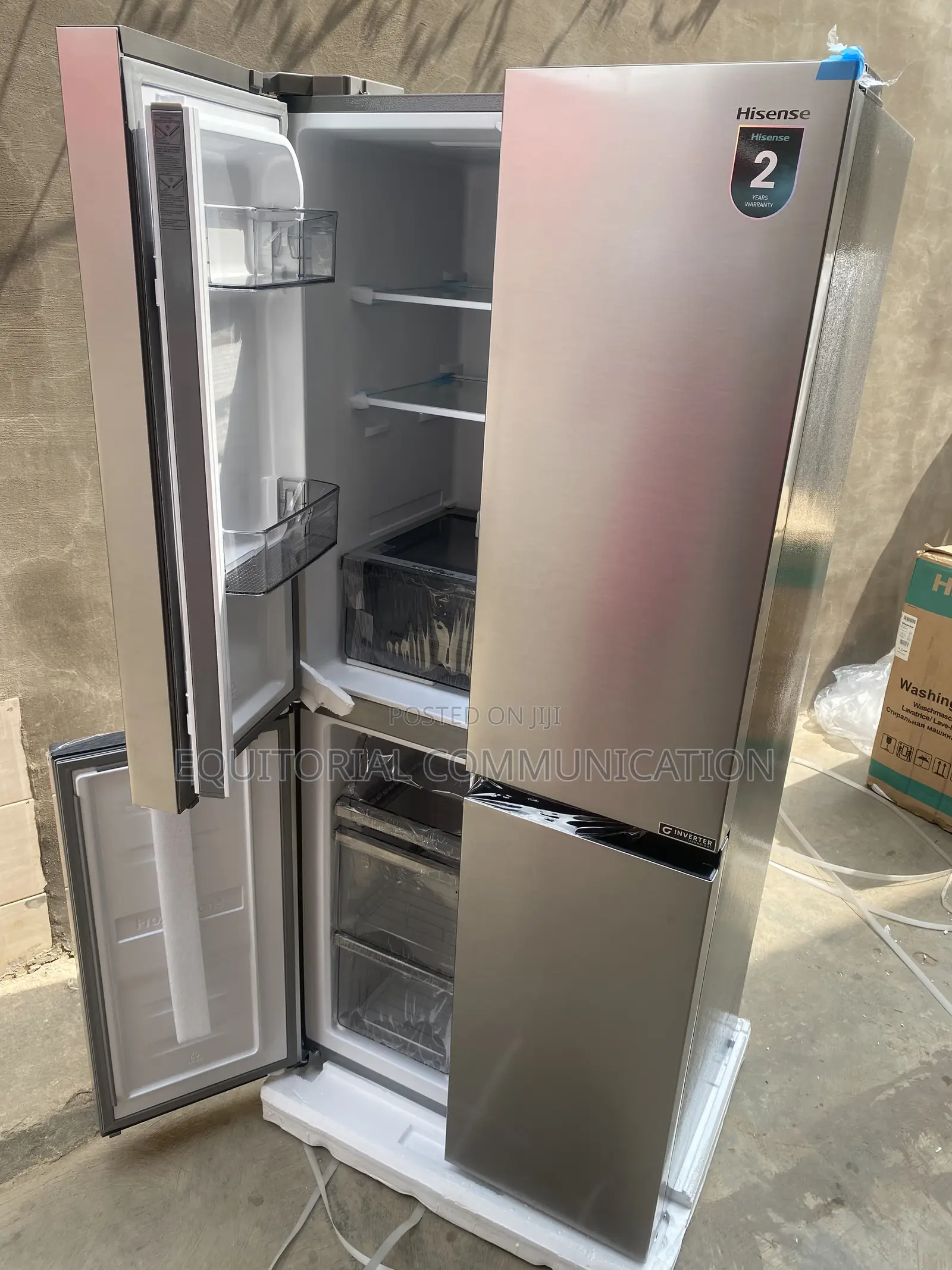 Hisense RQ-54WC 392L Inverter Fridge for Family Kitchens