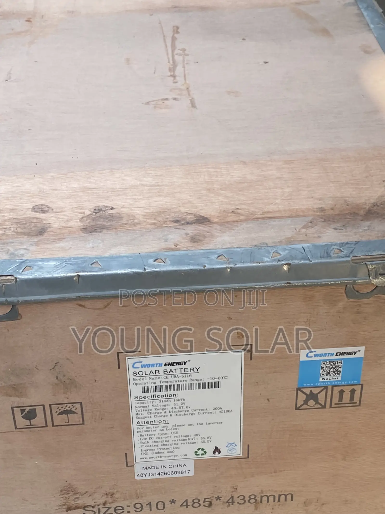 Cworth 16kwh 51.2v Lithium Ion Battery