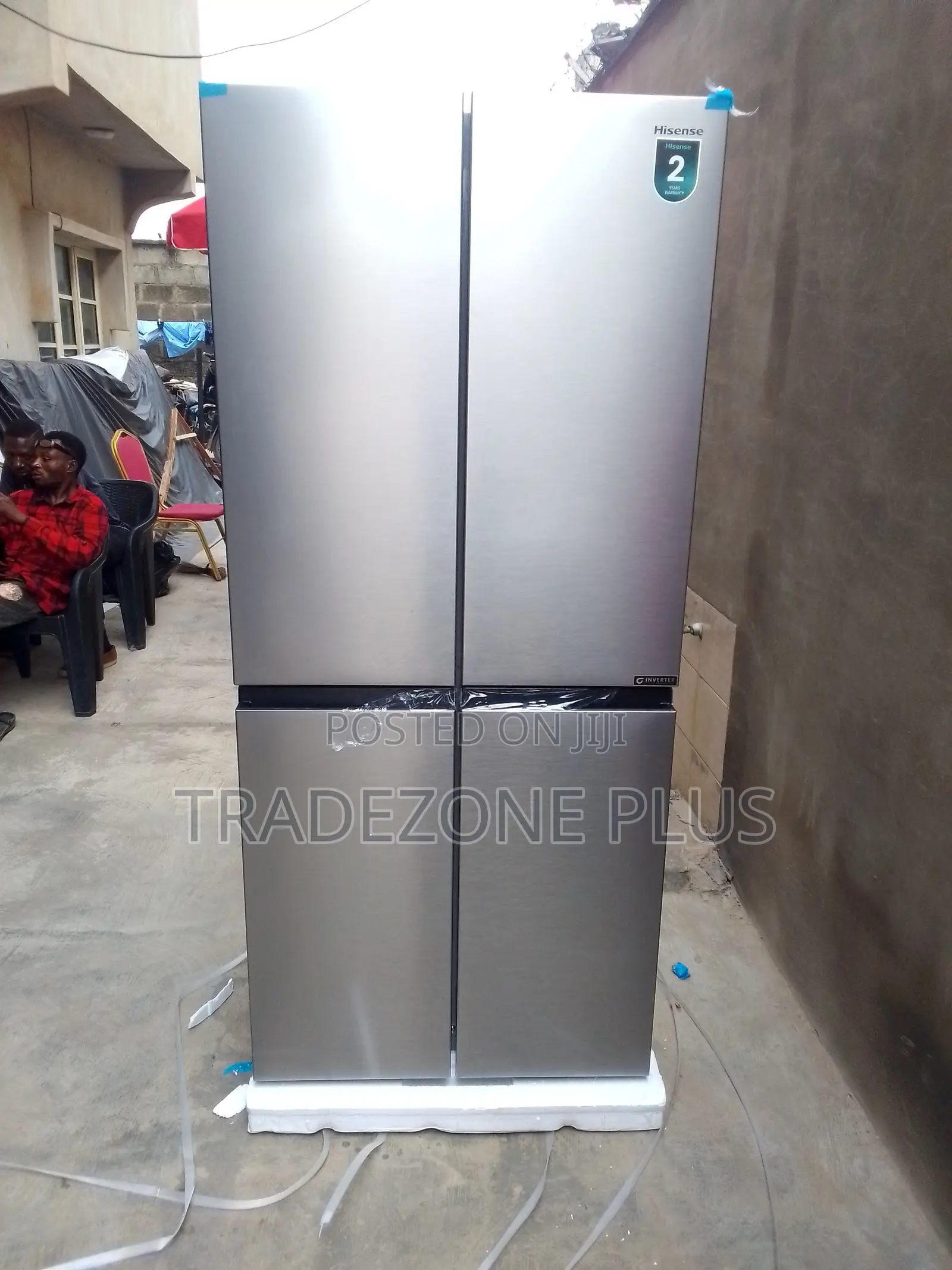 Enjoy Spacious Storage With Hisense 392L Four-Door Fridge