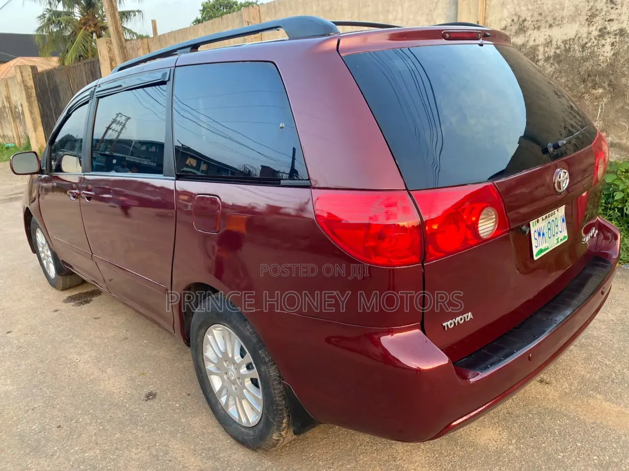 Toyota Sienna XLE Limited 2007 Red