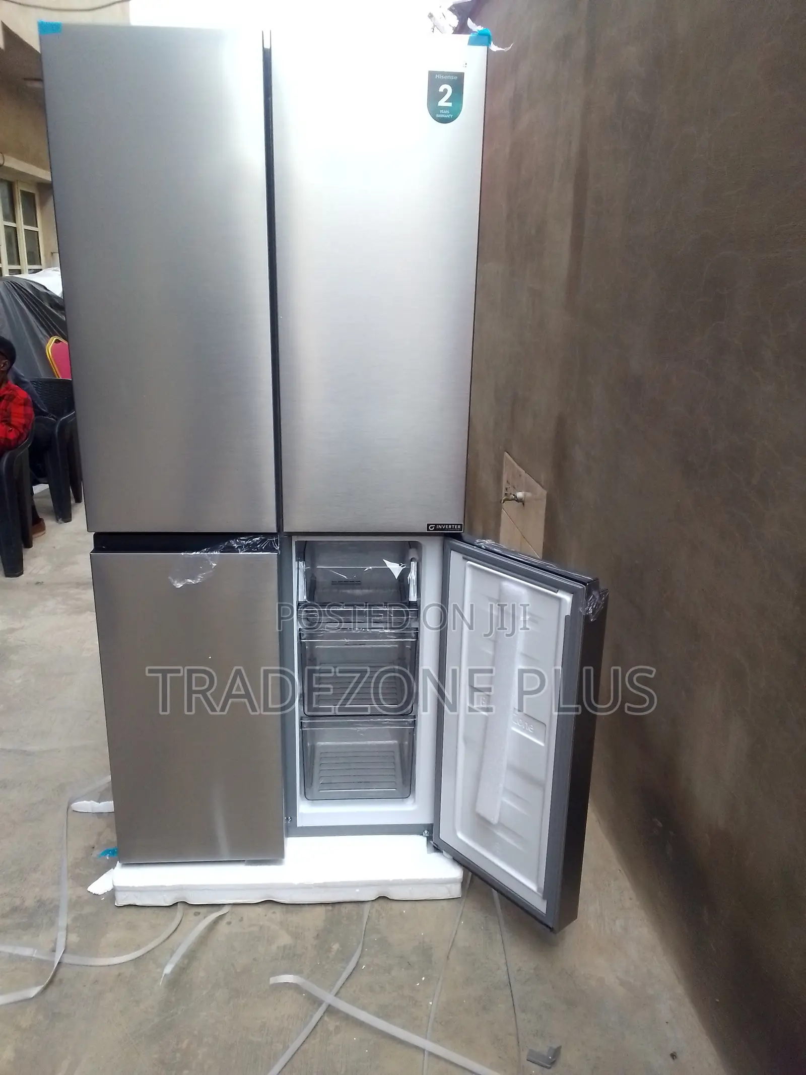 Hisense RQ-54WC 392L Four-Door Fridge for Easy Organization
