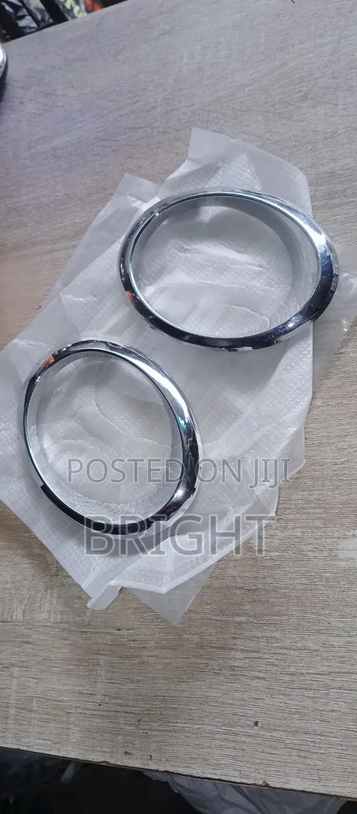 Stainless Fog Lamp Covers Ford Fusion 013/16