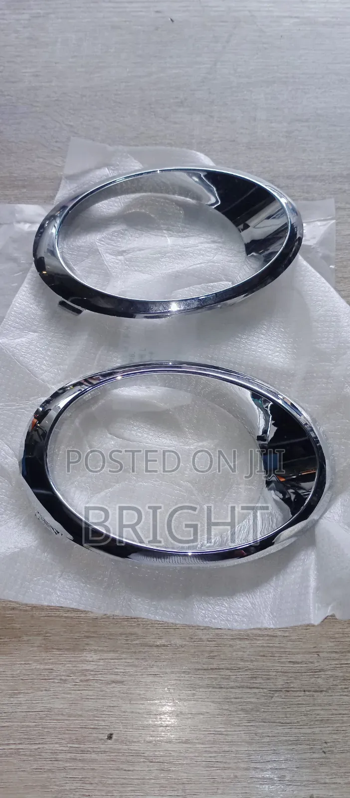 Stainless Fog Lamp Covers Ford Fusion 013/16