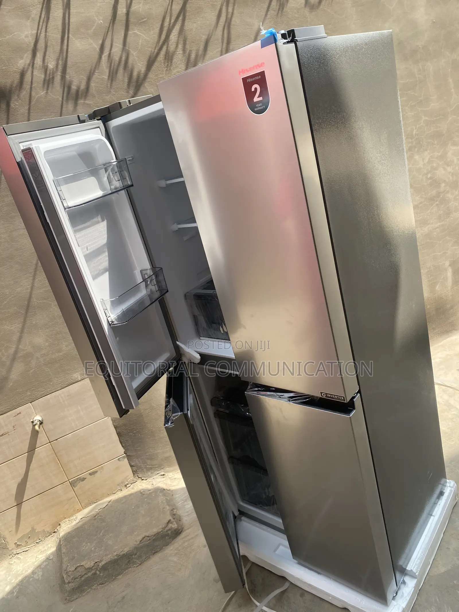 Hisense RQ-54WC Multi-Door 392L Inverter Fridge for Home Use