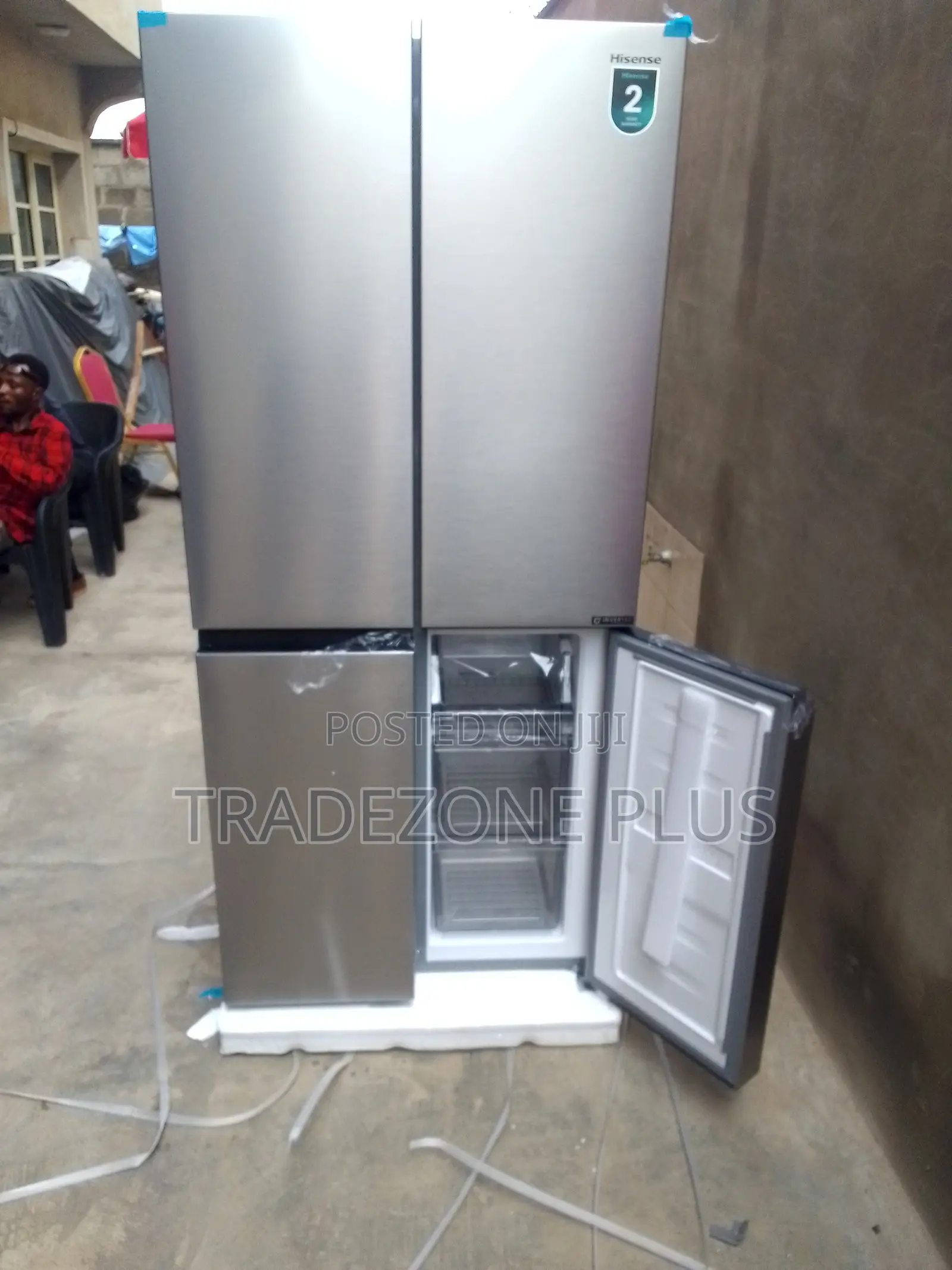 Stylish Hisense Four-Door Refrigerator With Inverter Technology