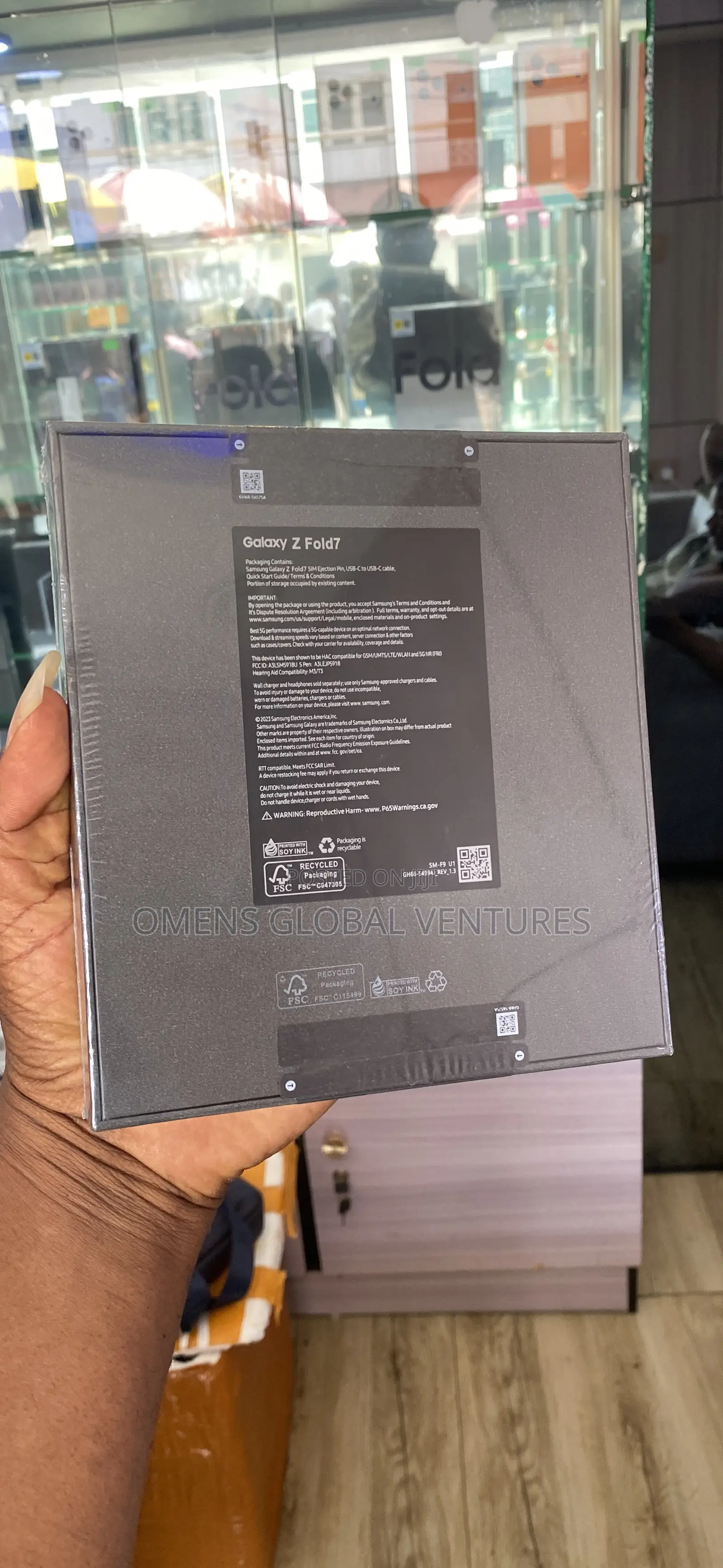 New Samsung Galaxy Z Fold7 256 GB Blue