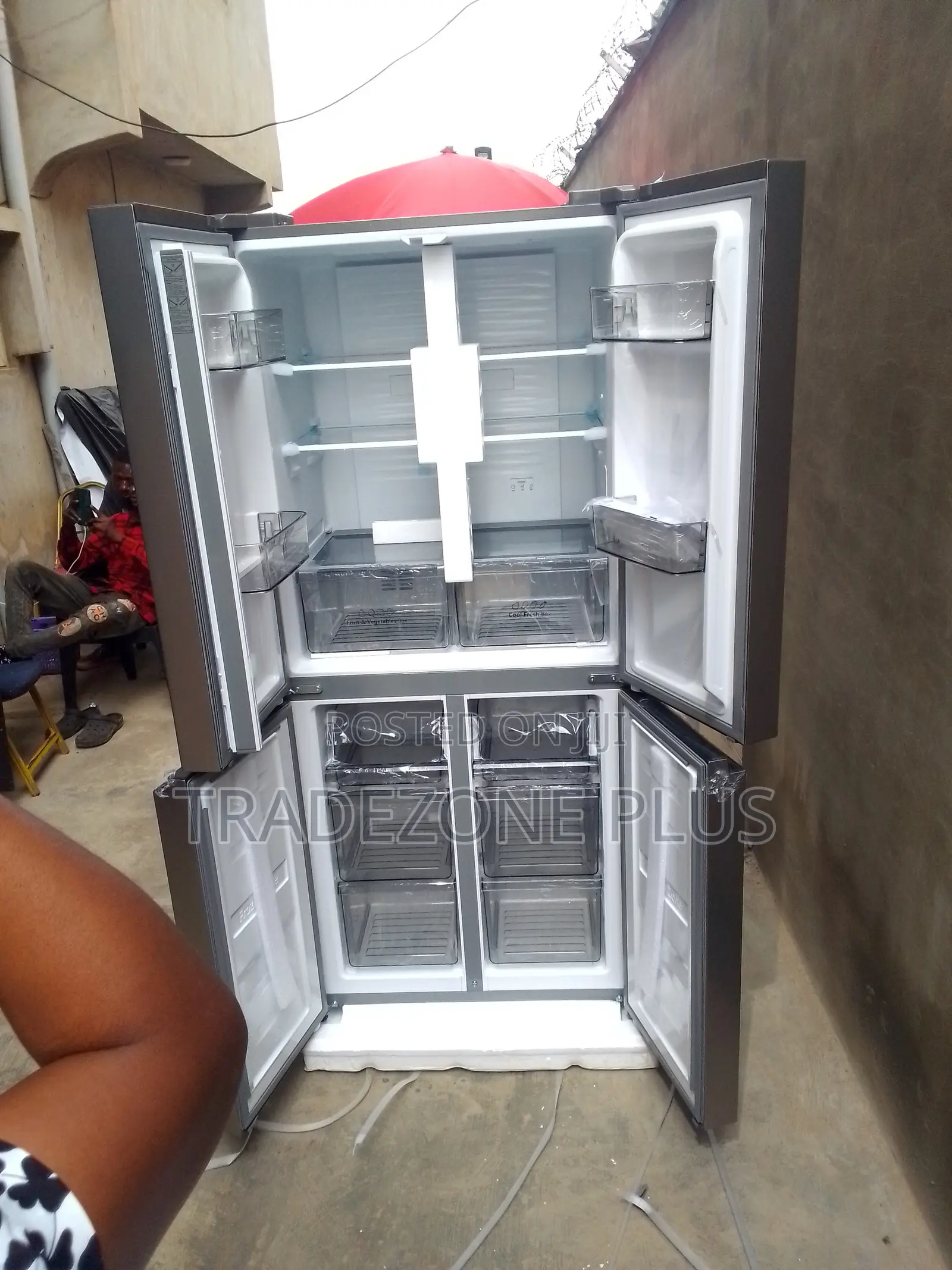 Choose Hisense RQ-54WC Four-Door Refrigerator for Your Home