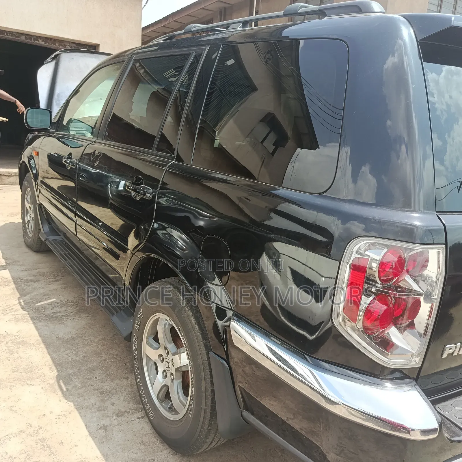 Honda Pilot EX-L 4x2 (3.5L 6cyl 5A) 2008 Black