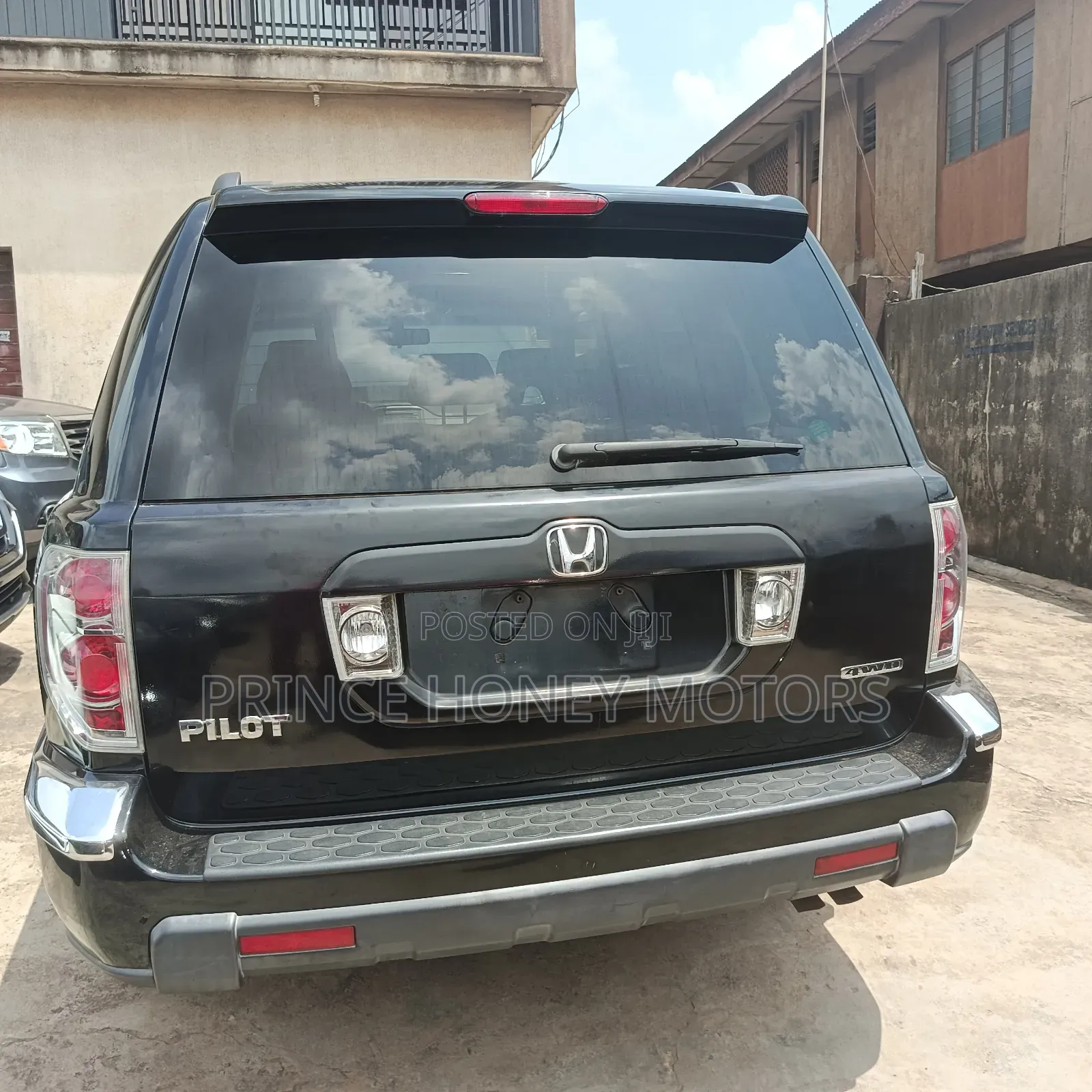 Honda Pilot EX-L 4x2 (3.5L 6cyl 5A) 2008 Black