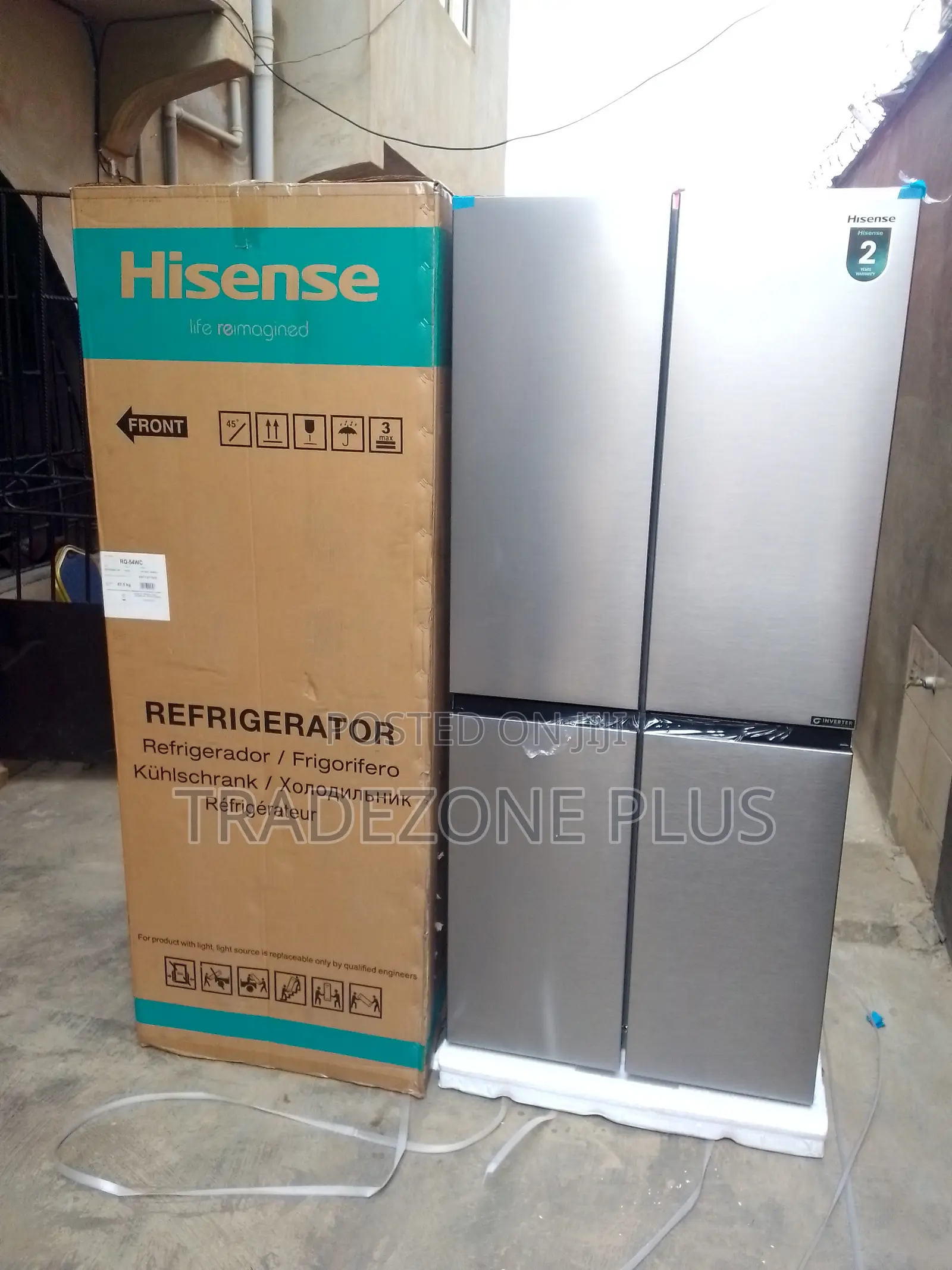 Upgrade Your Food Storage With Hisense 392L Four-Door Fridge