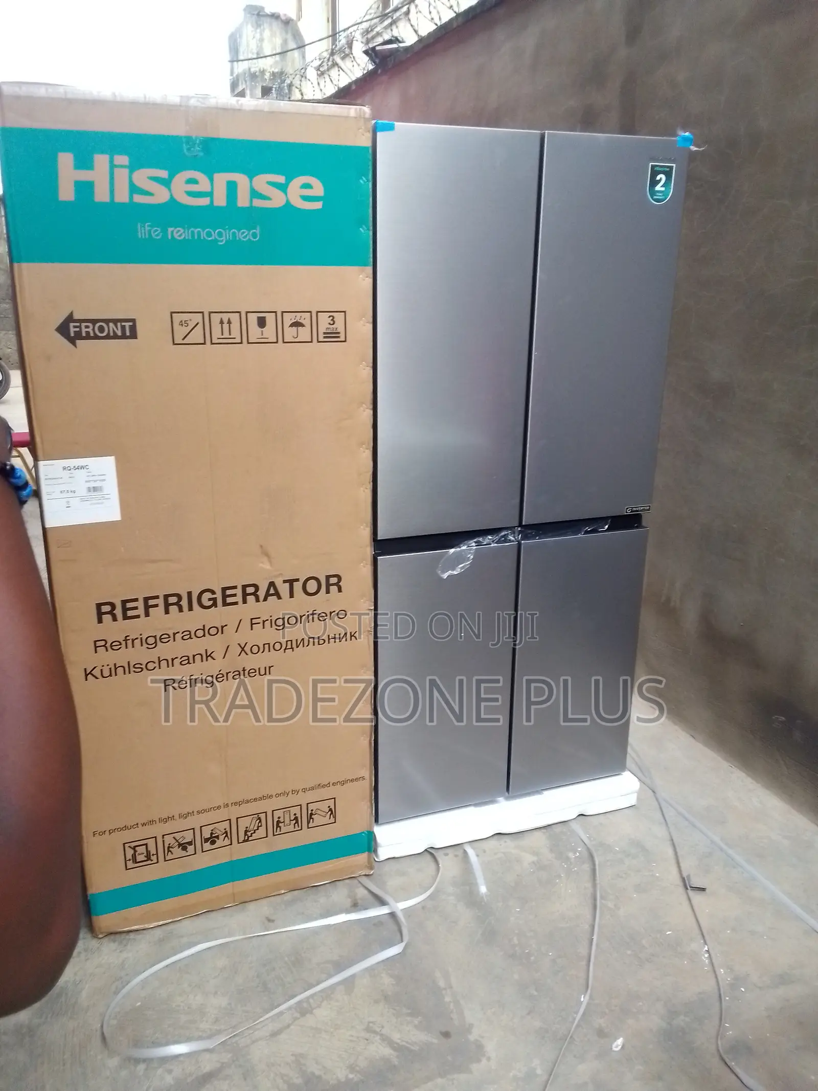 Upgrade Your Food Storage With Hisense 392L Four-Door Fridge