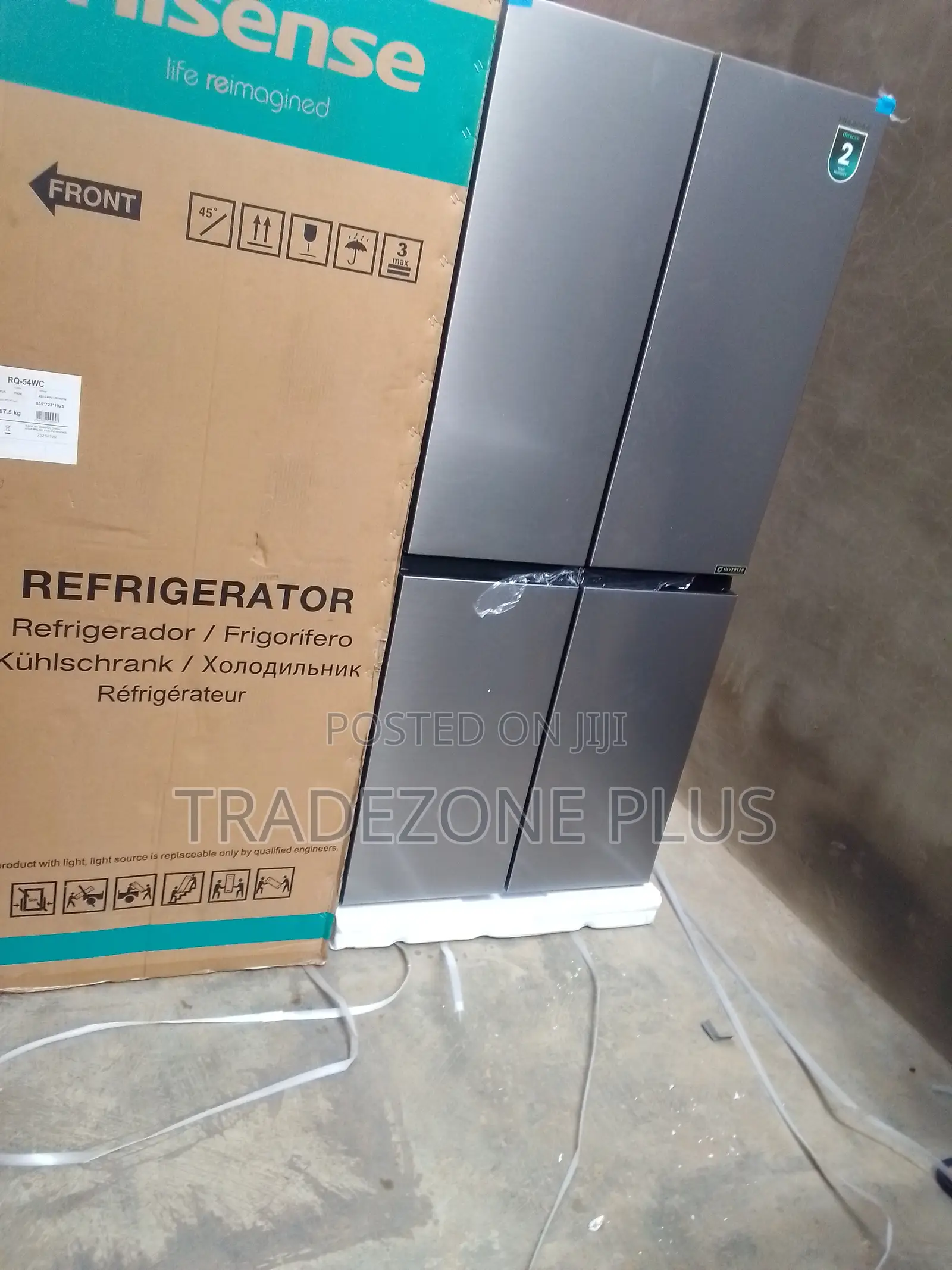 Hisense RQ-54WC Four-Door Refrigerator – Smart Kitchen Choice