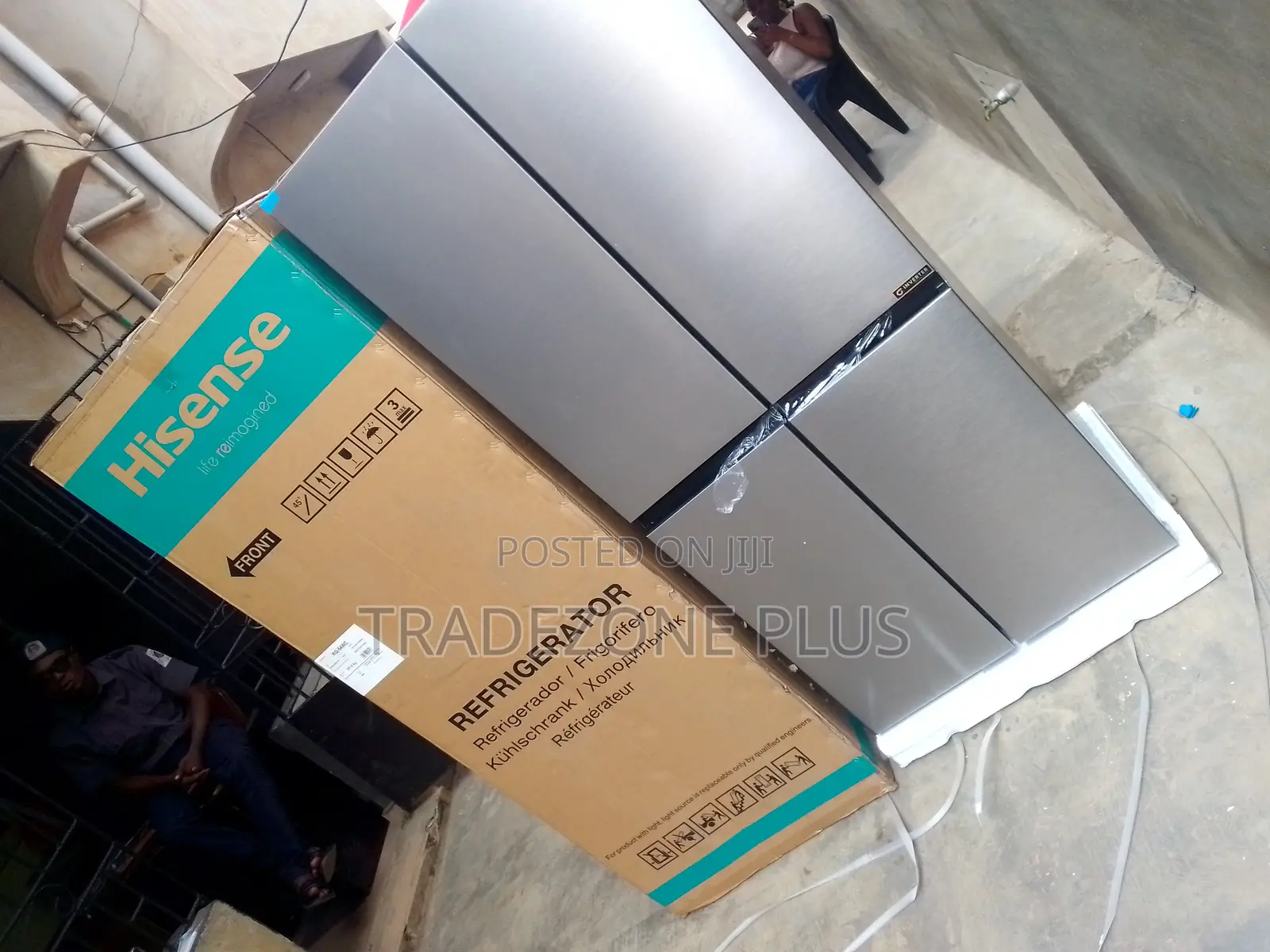 Hisense Four-Door Fridge With Modern Inverter Technology