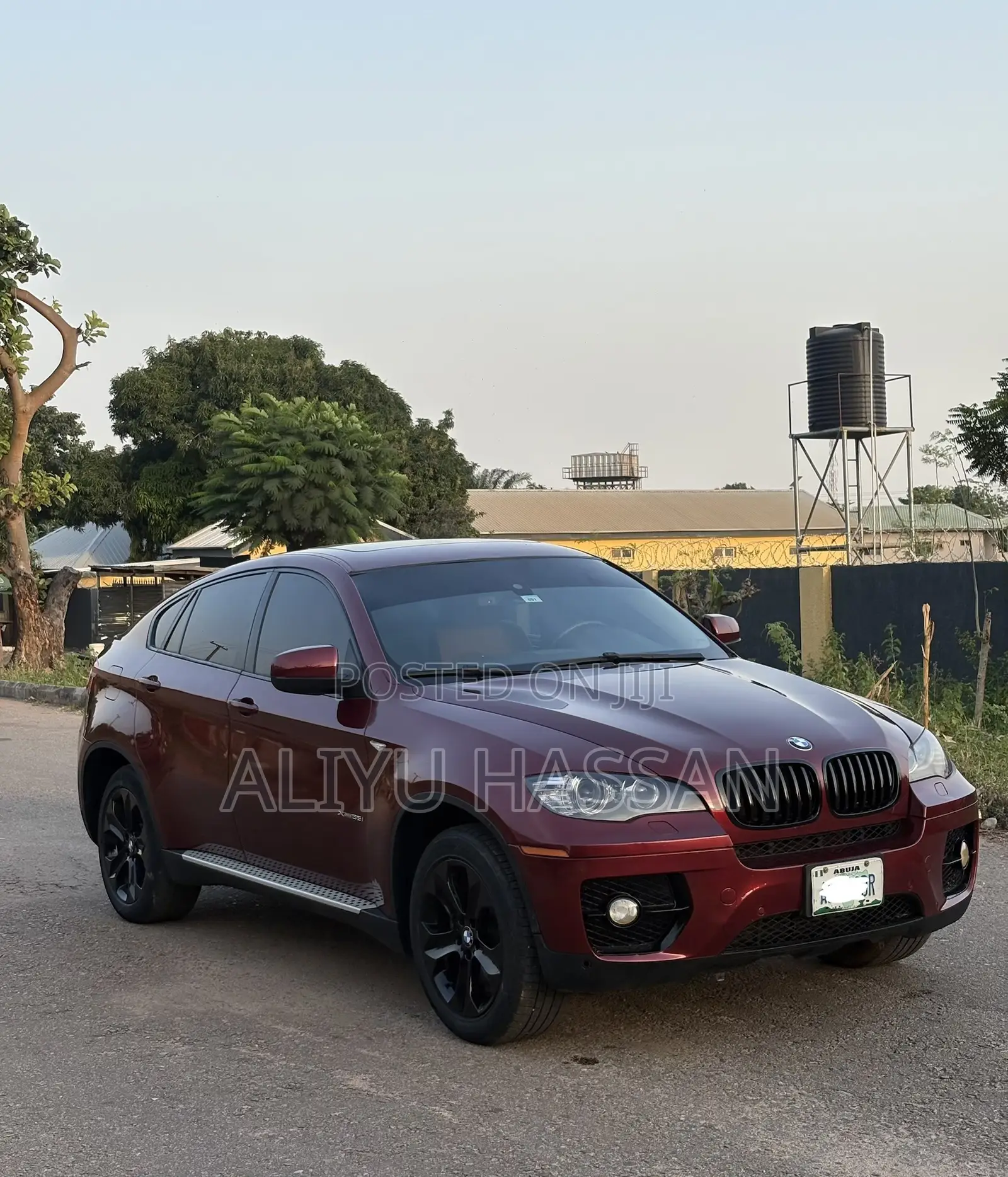 BMW X6 2013 Burgundy