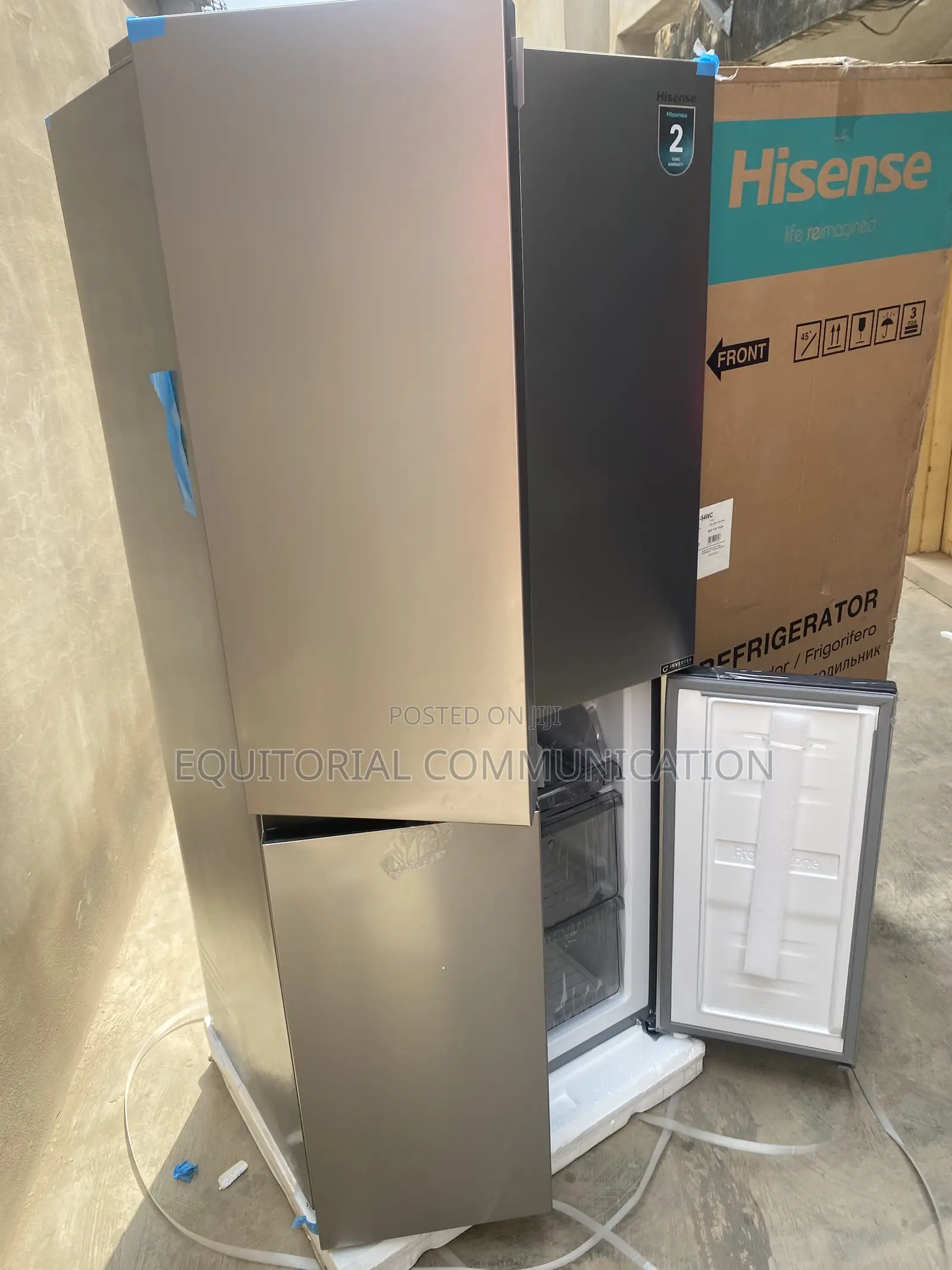 Hisense 392L Refrigerator With Inverter Compressor Technology