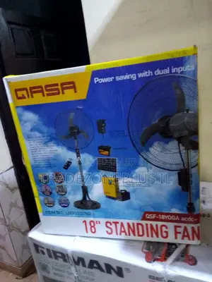 Fresh Air Circulation With Qasa 18inches Stand Fan